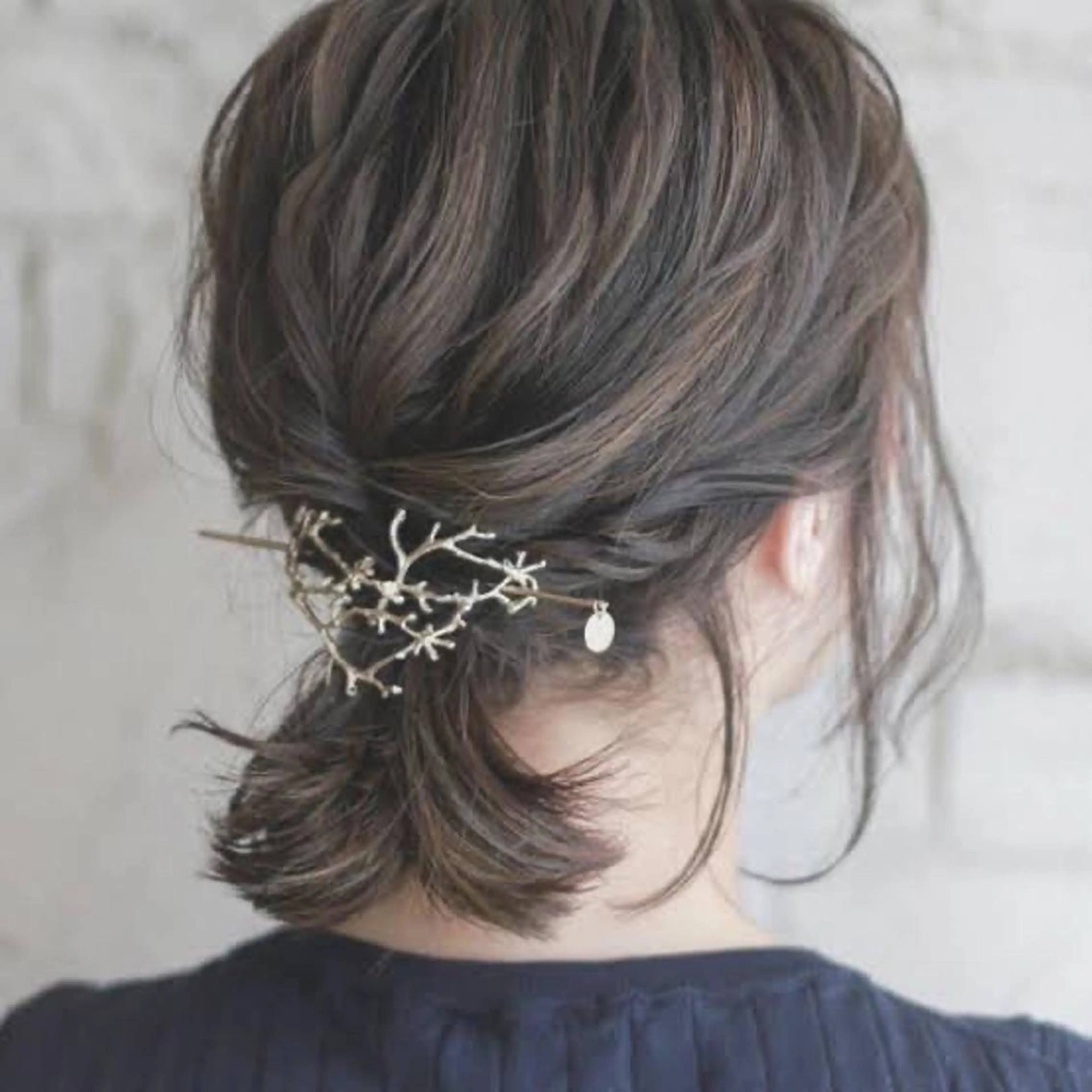 ミディアム カラー ヘアアレンジ 【公式】amble luxe池袋東口🩷のヘアスタイル