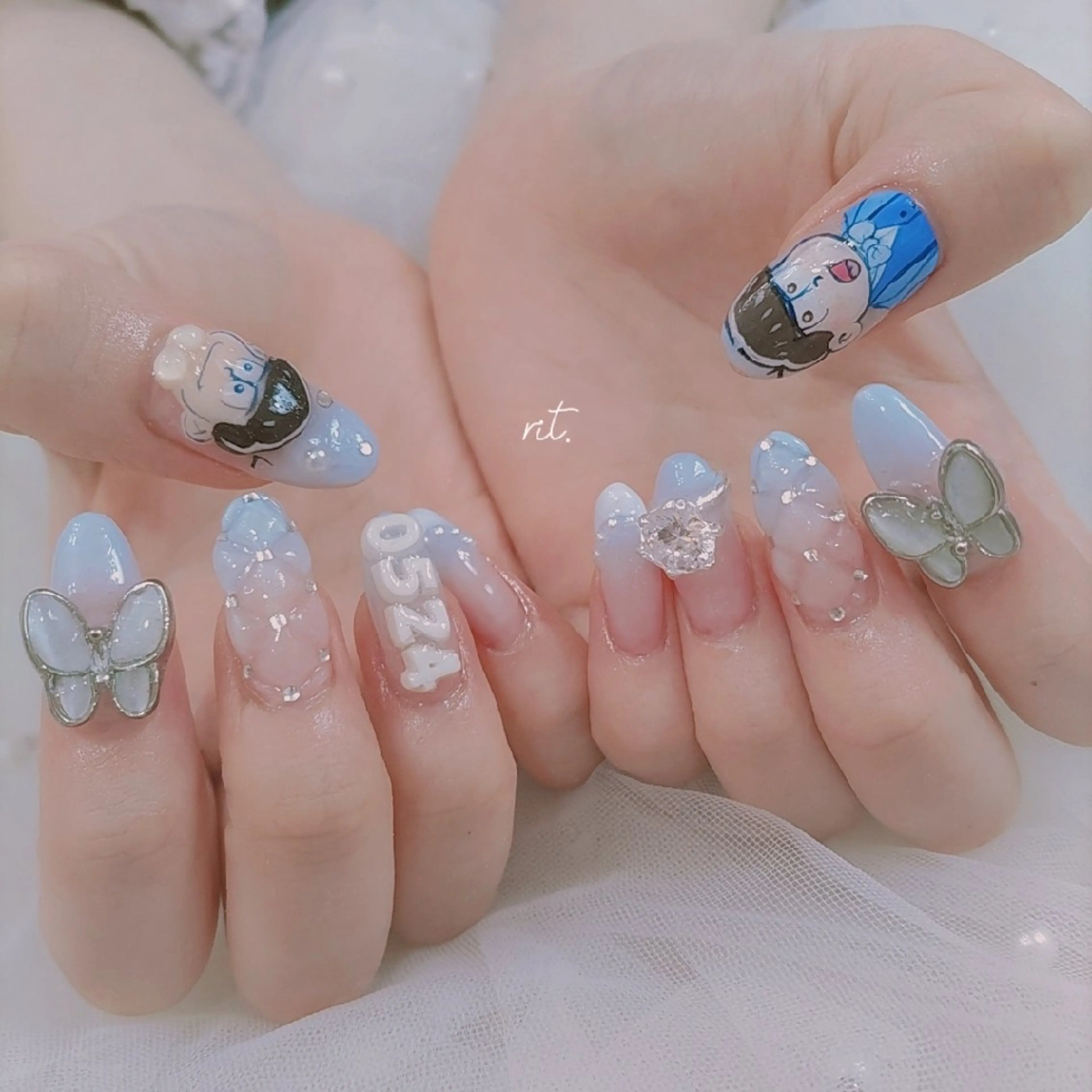 痛ネイル　アートコース【ジェル】の写真