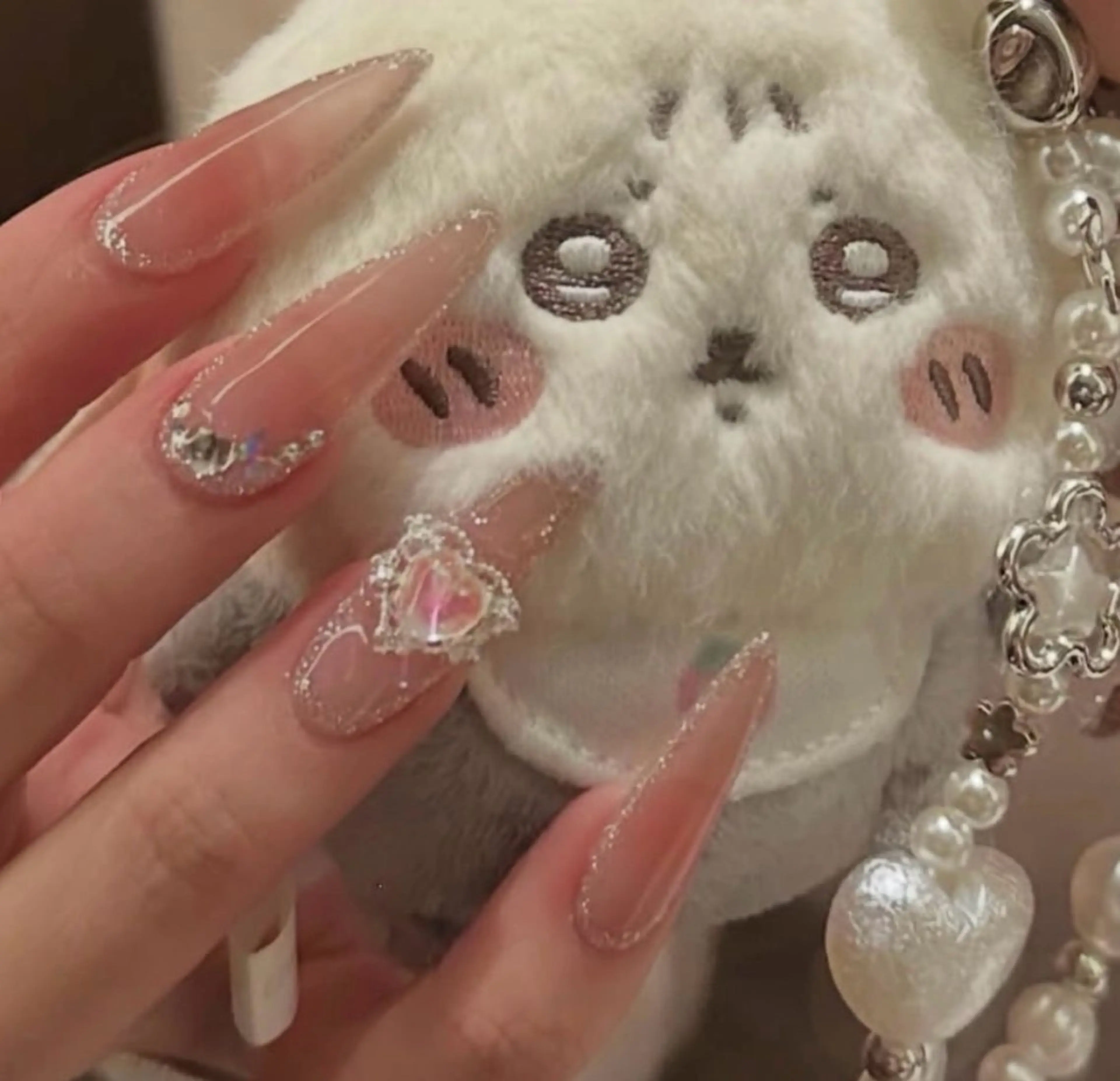 ネイル アートネイル フレンチネイル ジェルネイル ニュアンスネイル オフィスネイル ハンドネイル Ryunail所属・Ryu Nail NekoChanのネイルデザイン