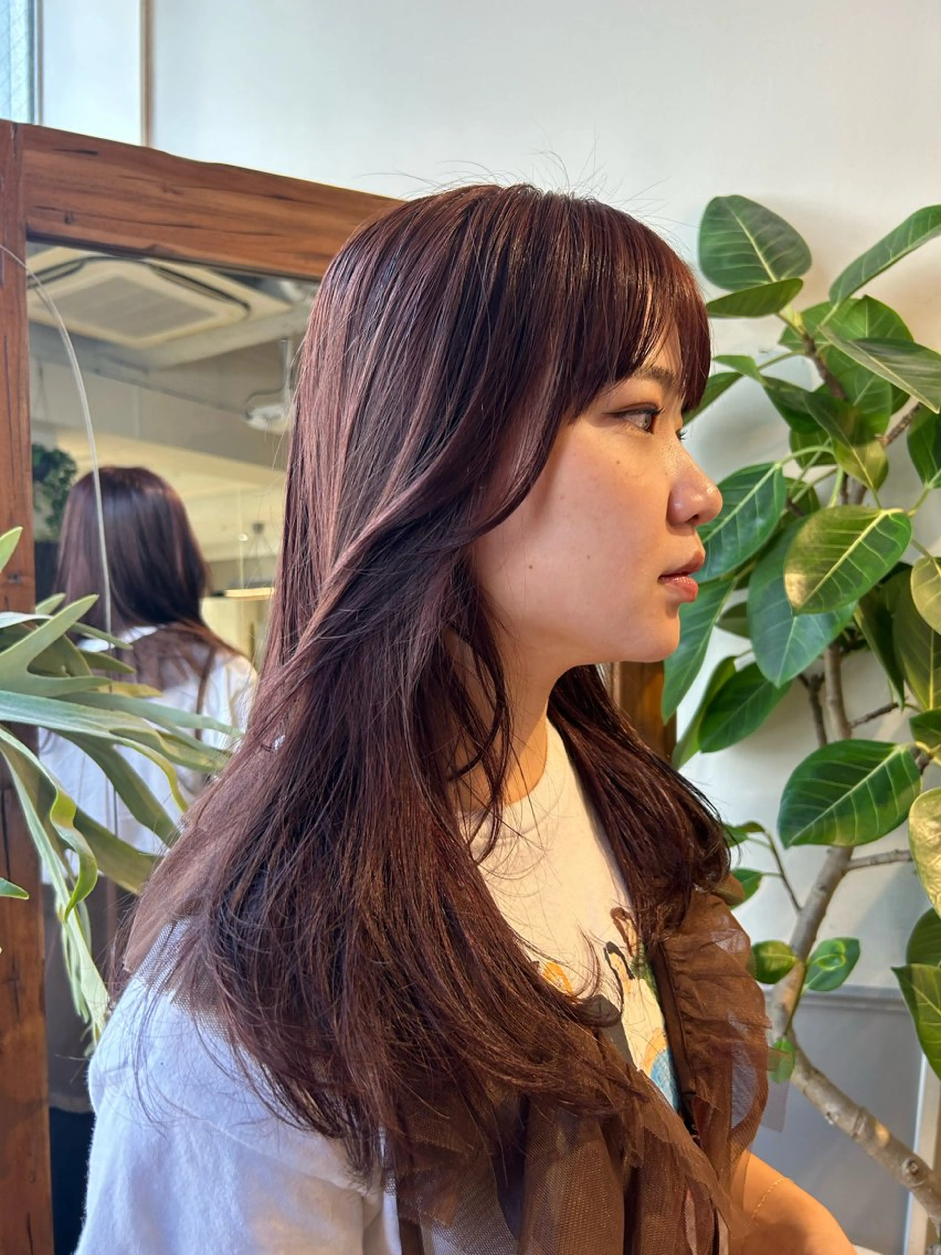 セミロング 薄暮 マツイ　レンのヘアスタイル