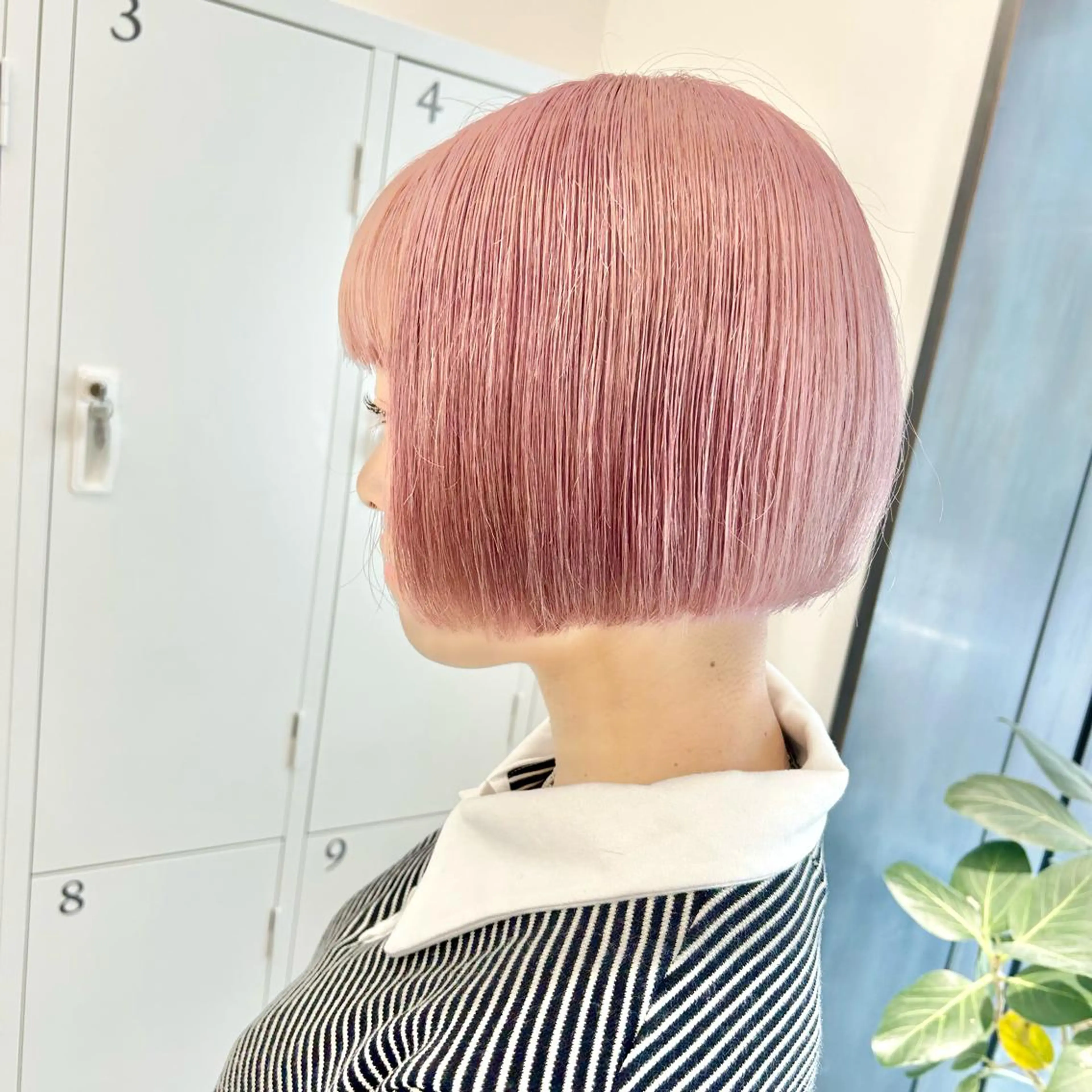 ショート カラー 髪質改善⌇﻿透明感 カラー⌇﻿川上葵のヘアスタイル