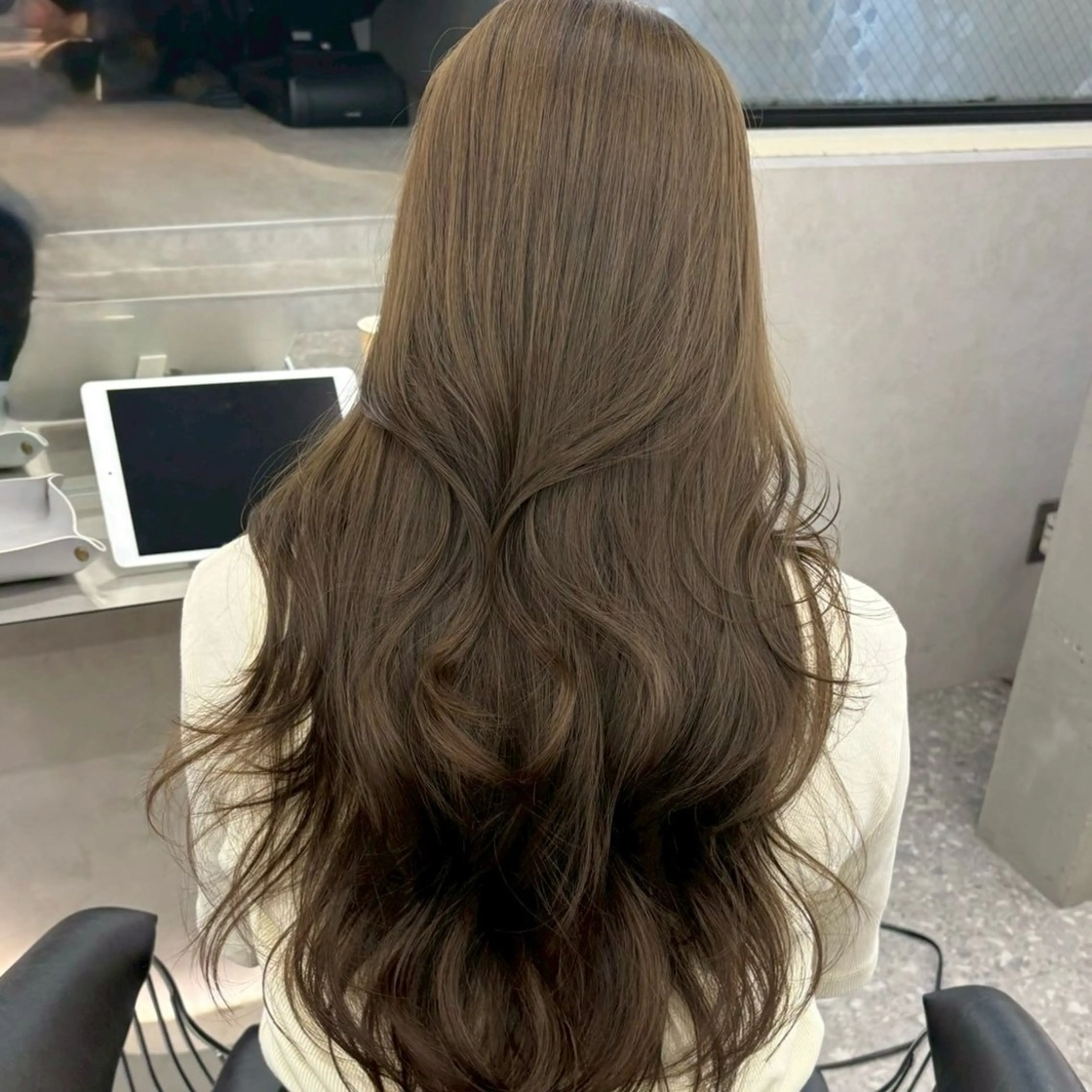 ロング カラー 透明感カラー/ りおのヘアスタイル