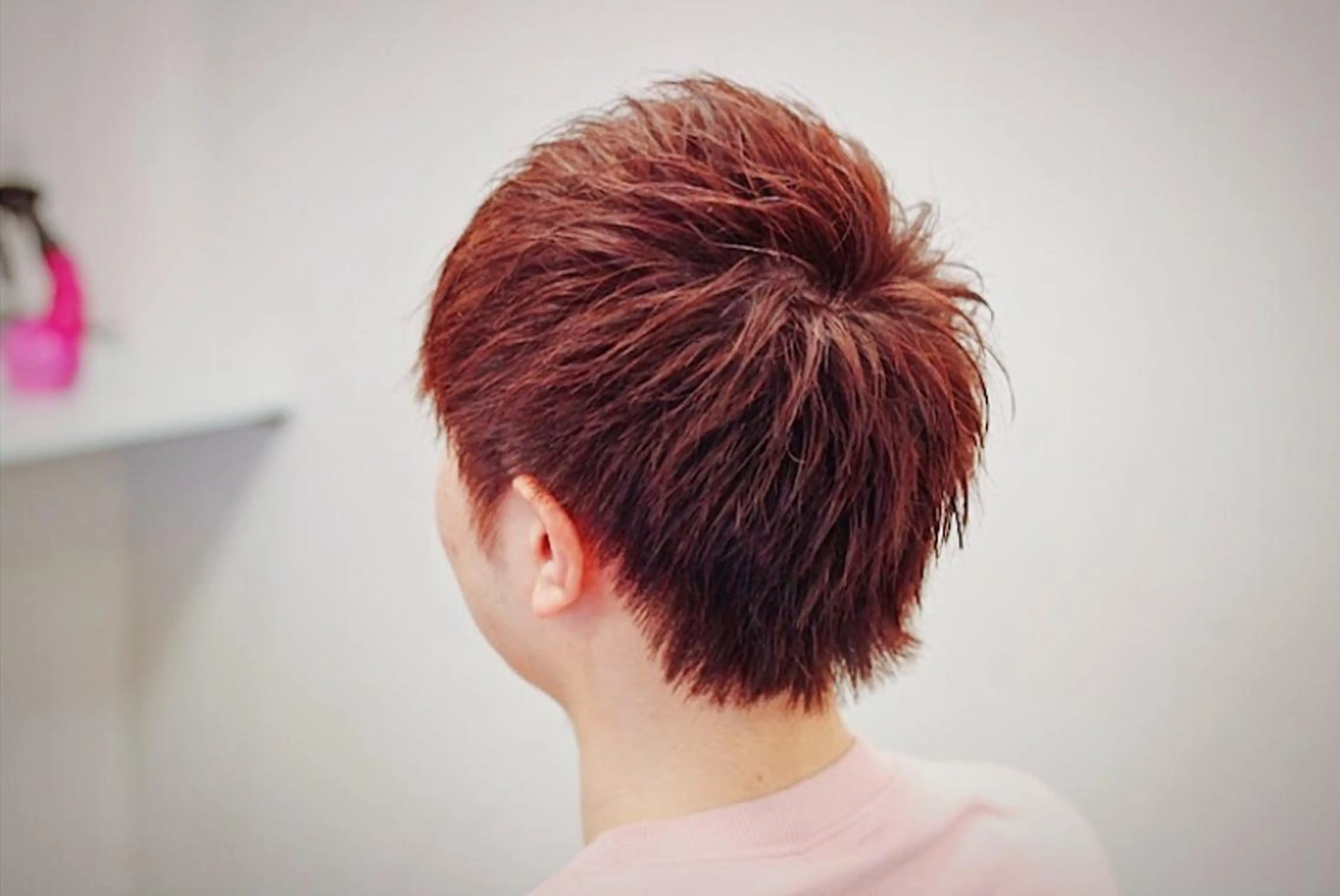 ショート カラー メンズ カット ヘアカラー 前田賢生 ご新規様はNGのヘアスタイル