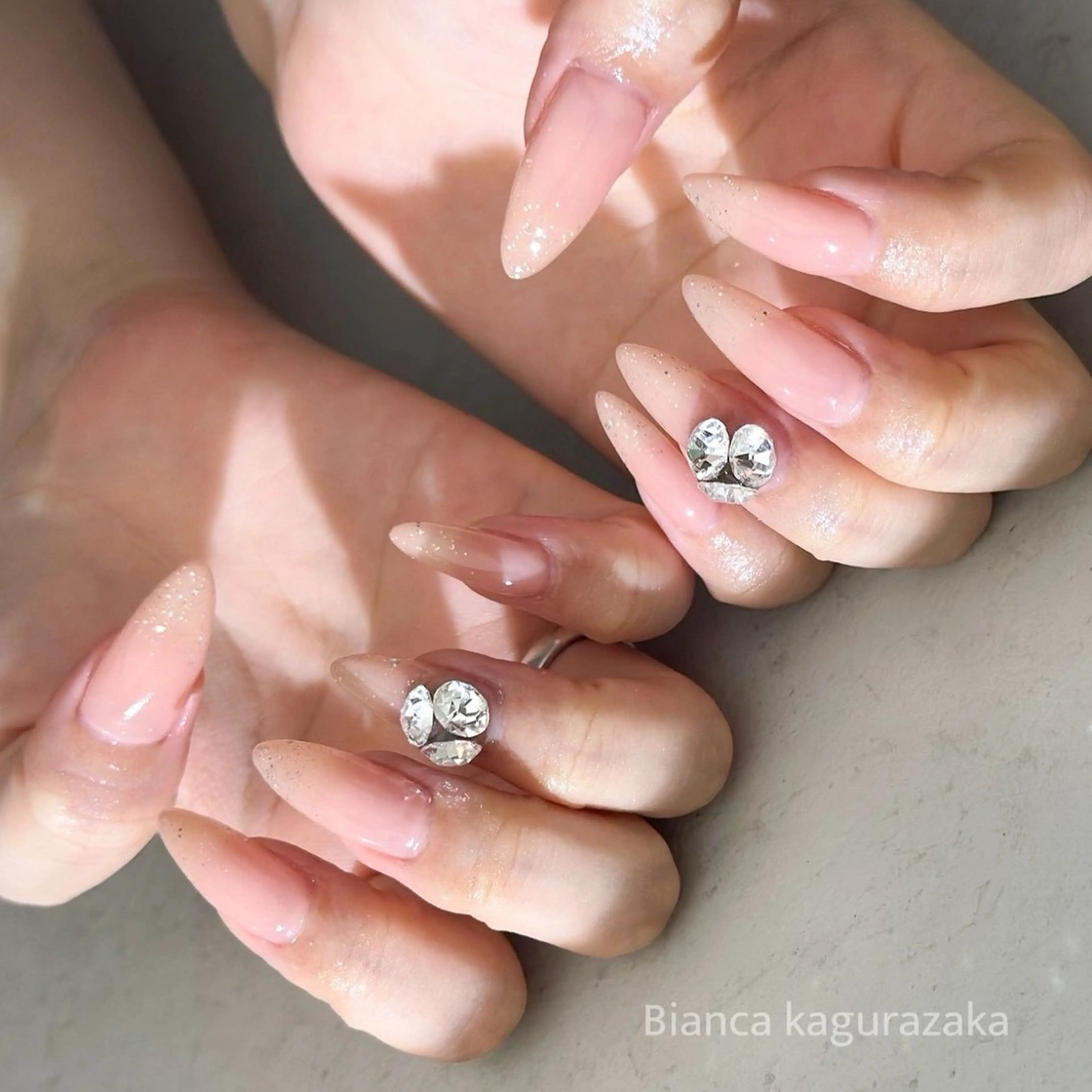 ネイル BIANCA神楽坂店 TSUMITAのネイルデザイン