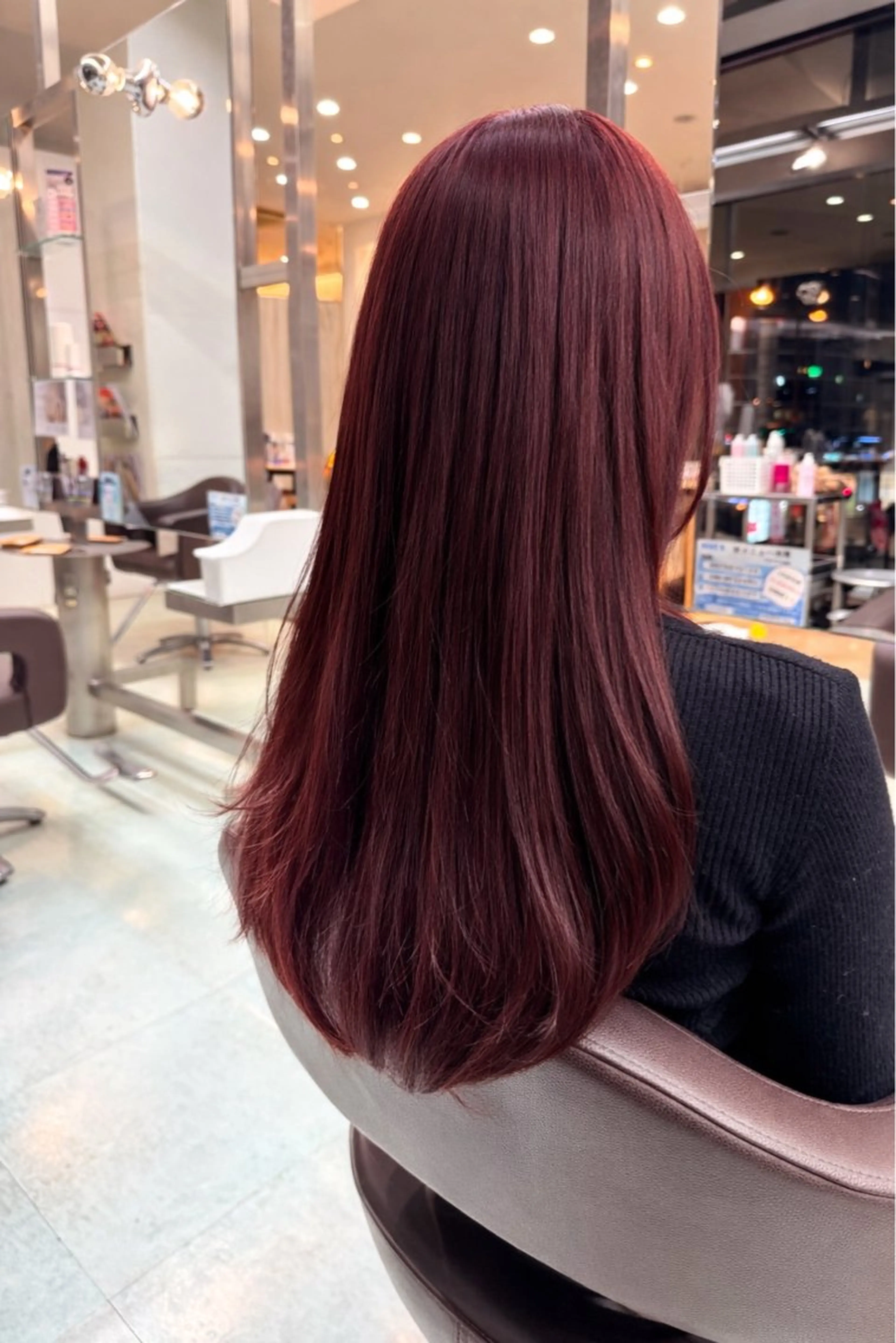 ロング ヘアカラー wil西宮レイヤー 西村徹のヘアスタイル