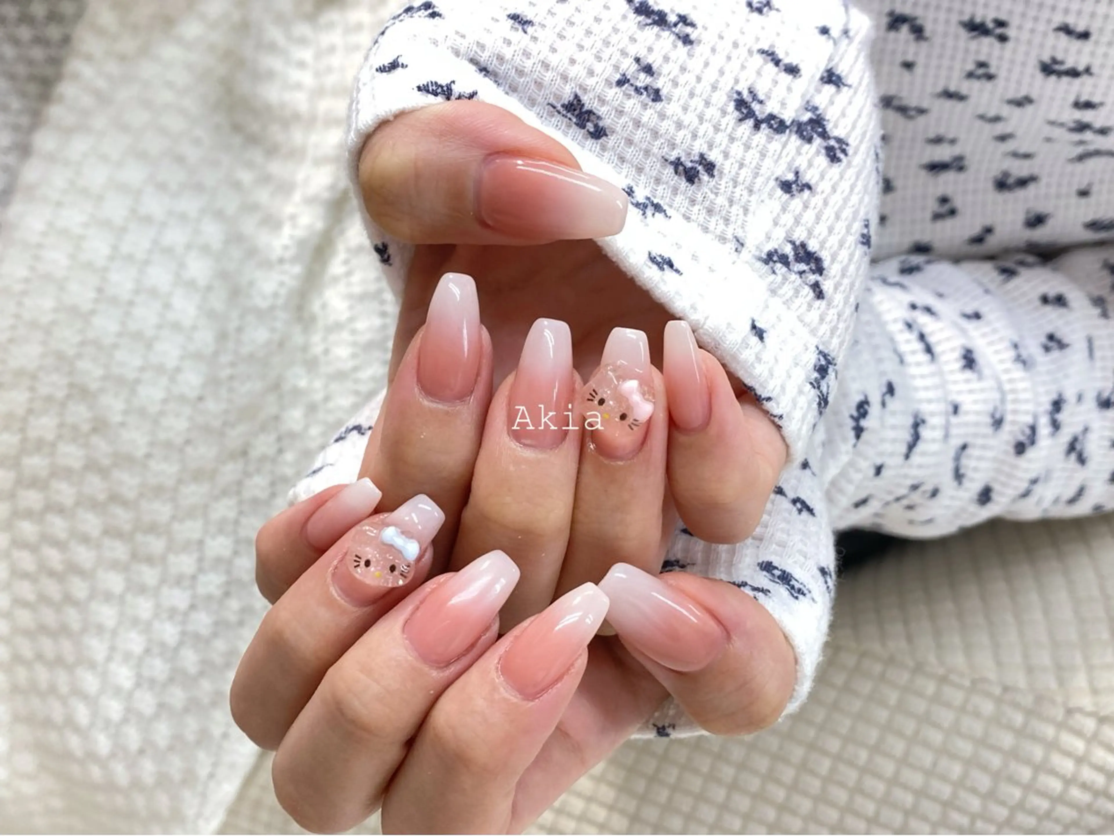 ネイル w wのネイルデザイン