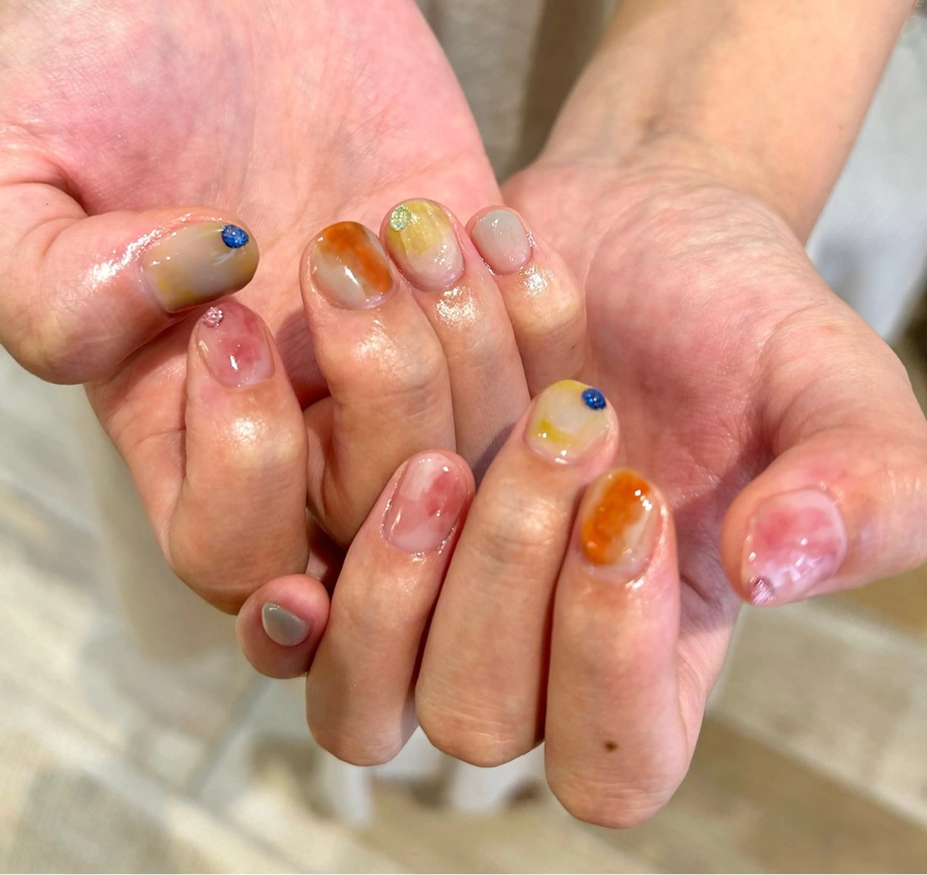 ネイル ハンドネイル 福田 麻耶のネイルデザイン