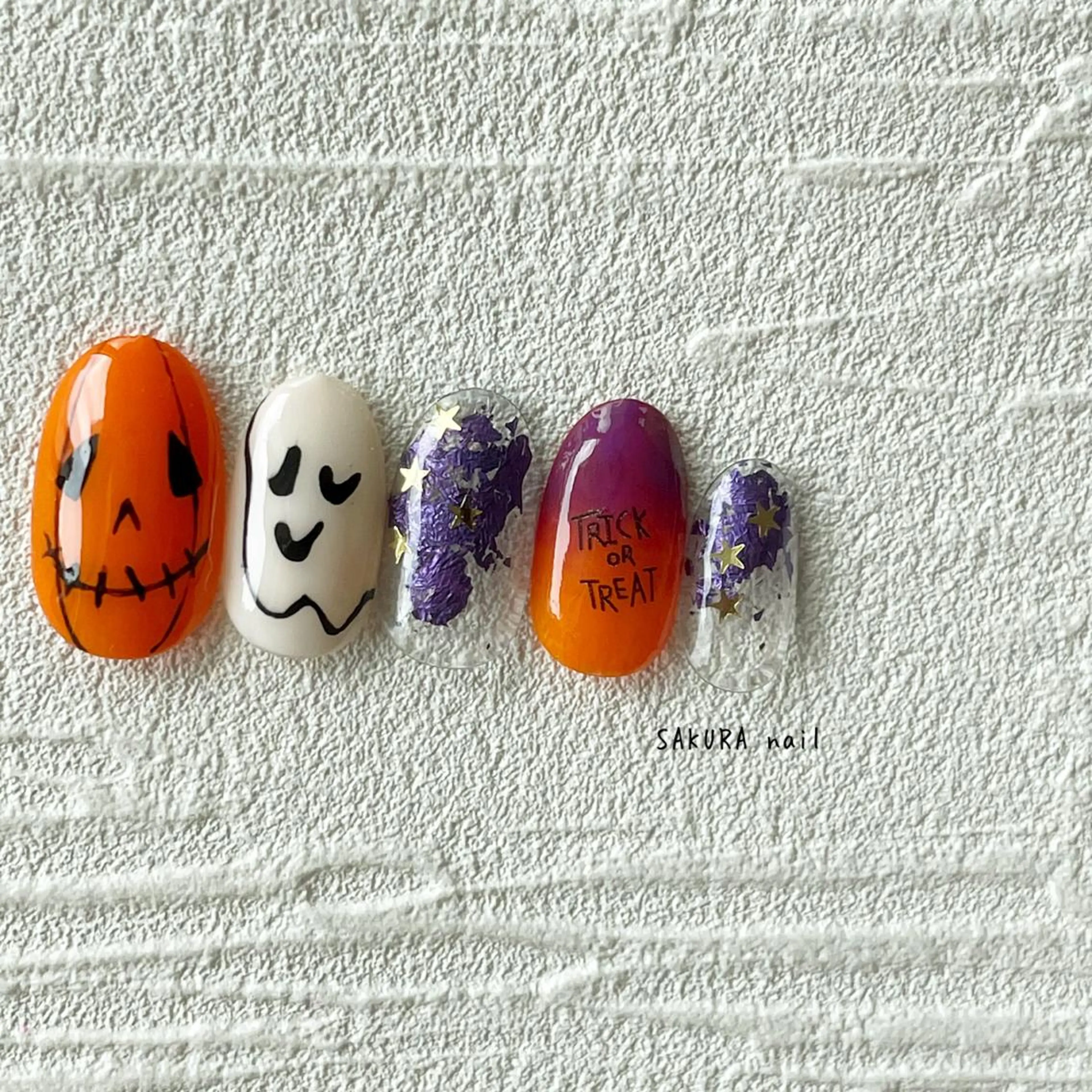 ネイル ハロウィン SAKURA nailのネイルデザイン