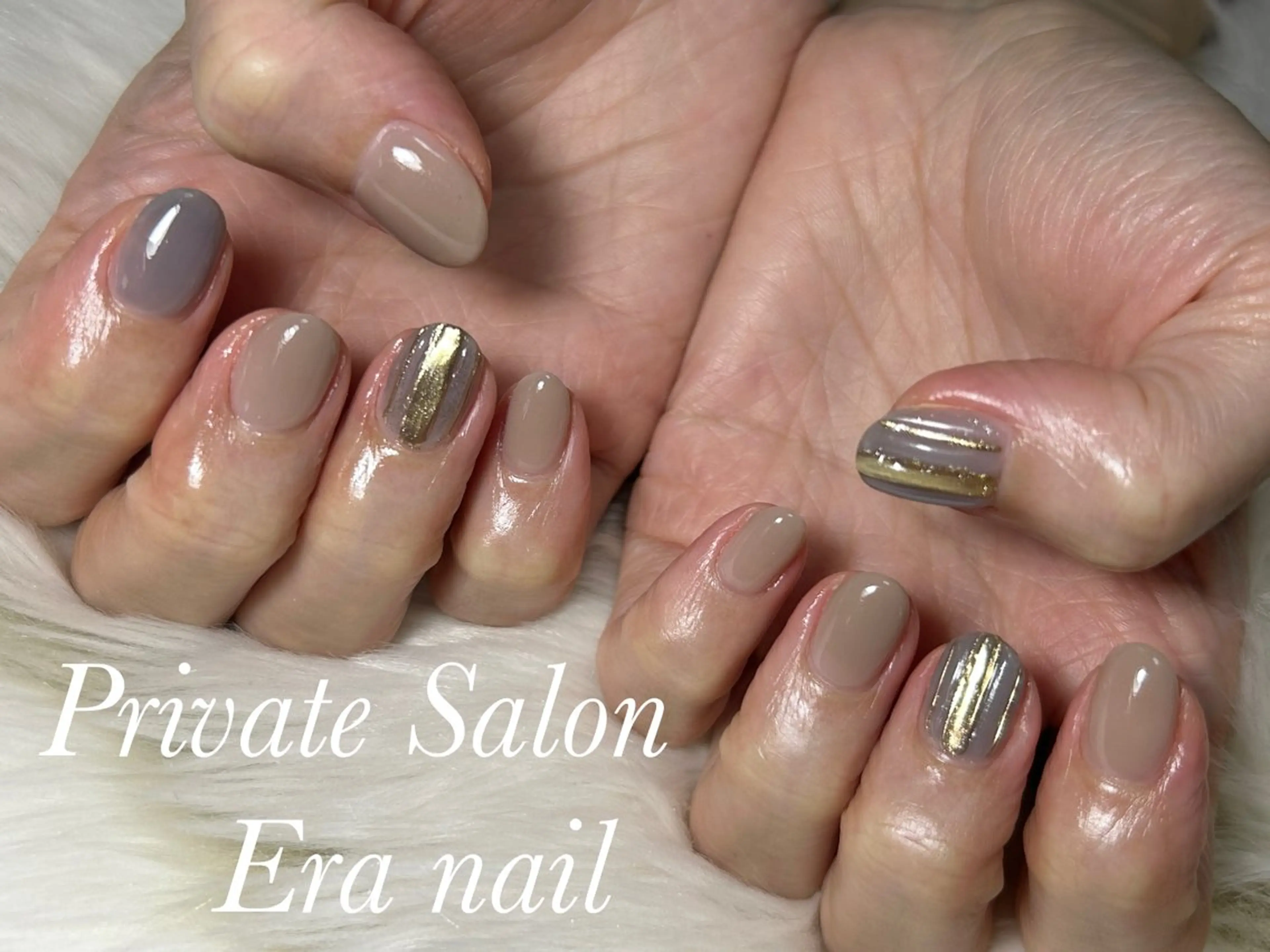 ネイル ミラーネイル ハンドネイル Era nailのネイルデザイン