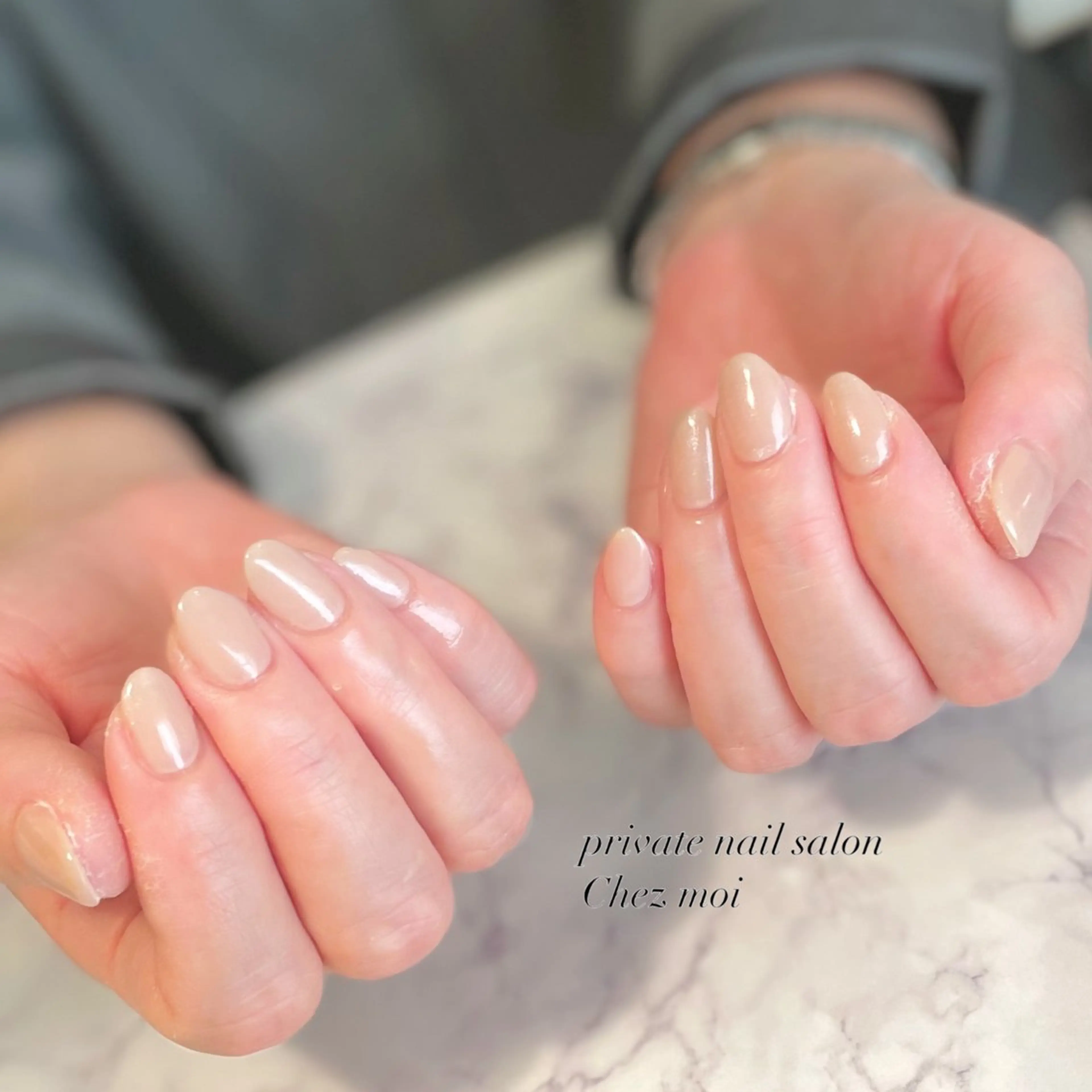 ネイル ワンカラーネイル KOMINE TOMOKOのネイルデザイン