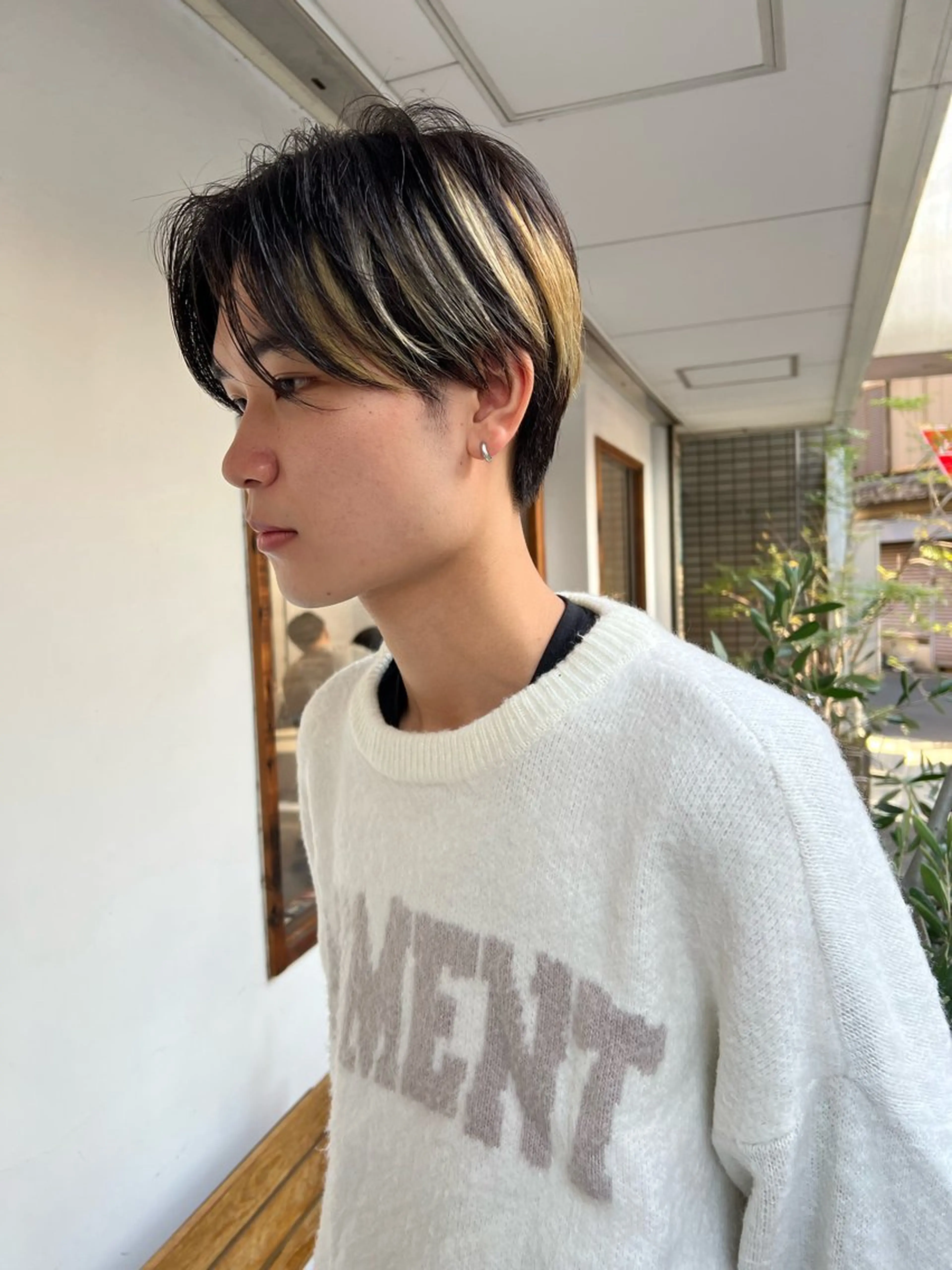 メンズ 本間 かえでのヘアスタイル