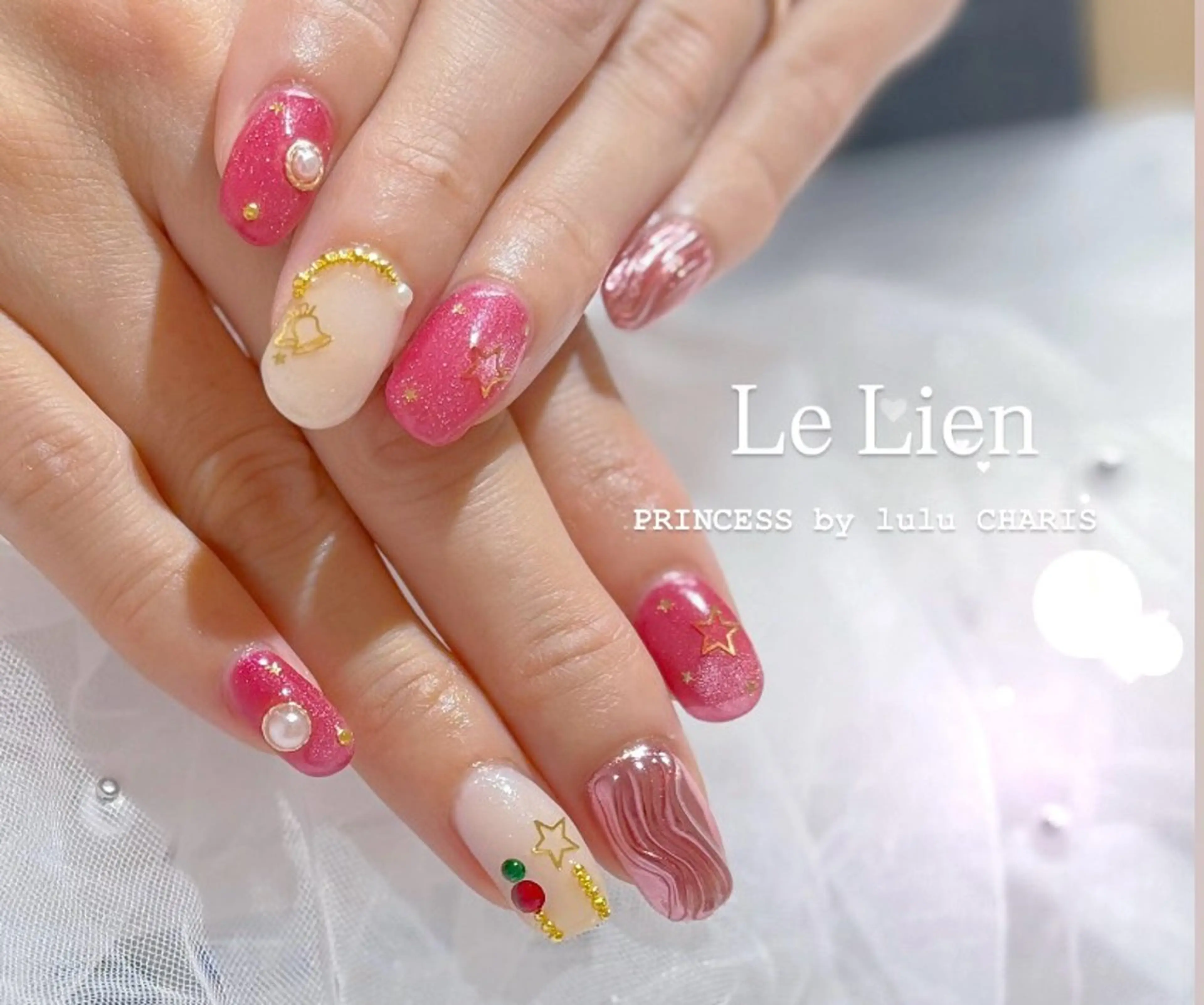 ネイル PRINCESS by lulu CHARIS所属・◇大人綺麗めネイル◇ *⑅୨୧*chieのネイルデザイン