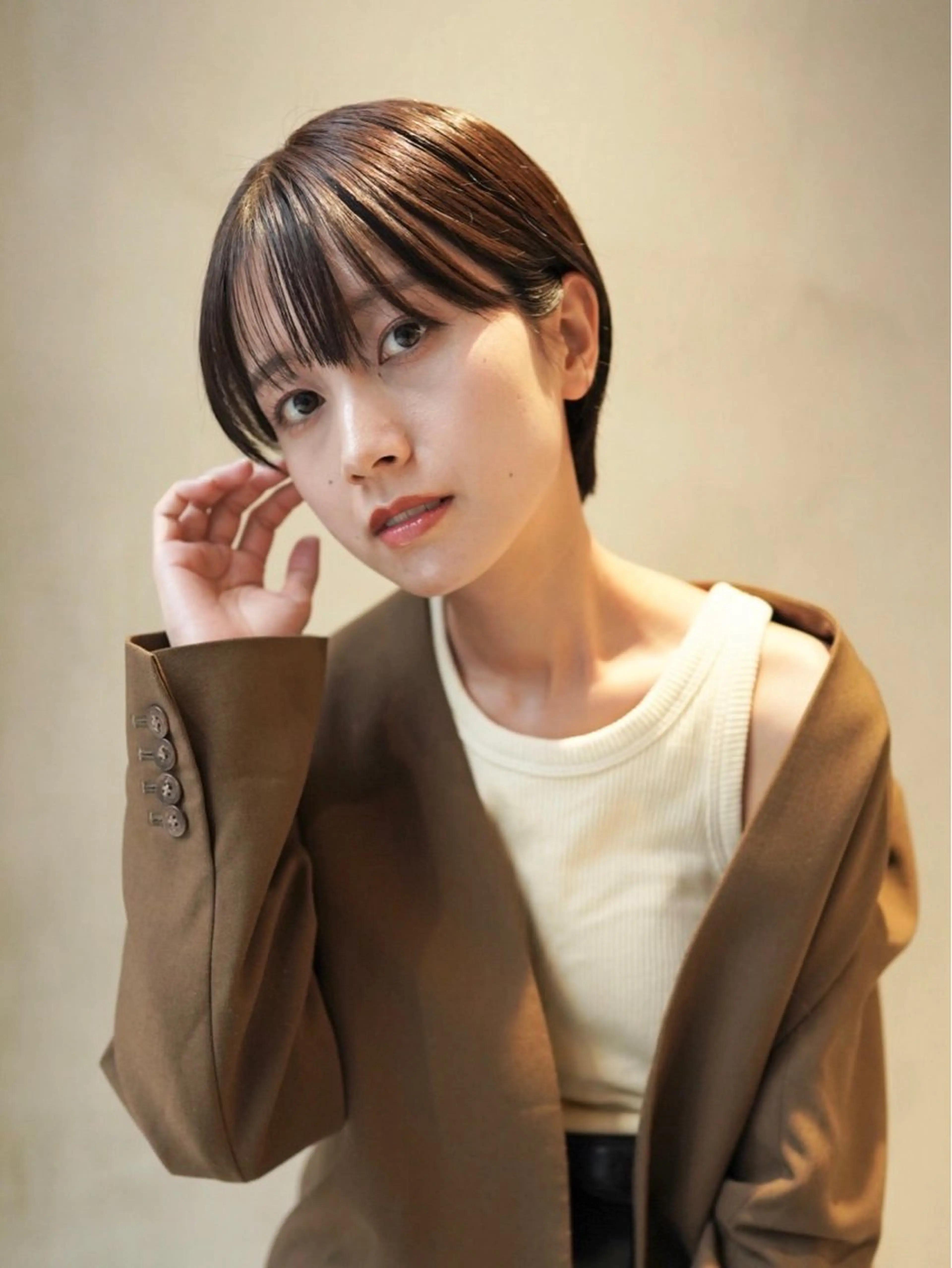 ミディアム カラー メンズ特化美容師/ すなおのヘアスタイル