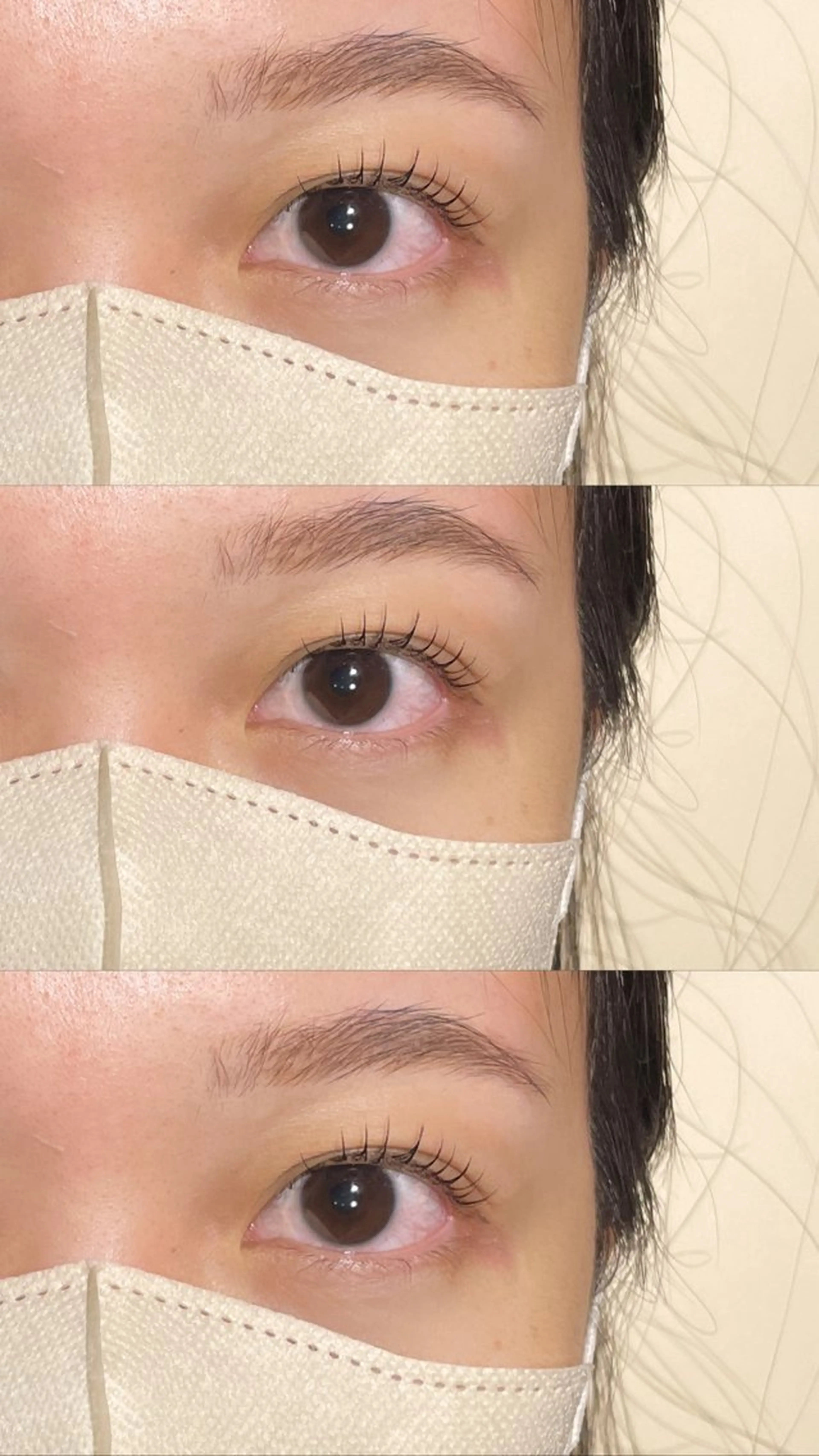 マツエク・マツパ マツパ 🖤sumire🖤 メンズアイブロウのヘアスタイル