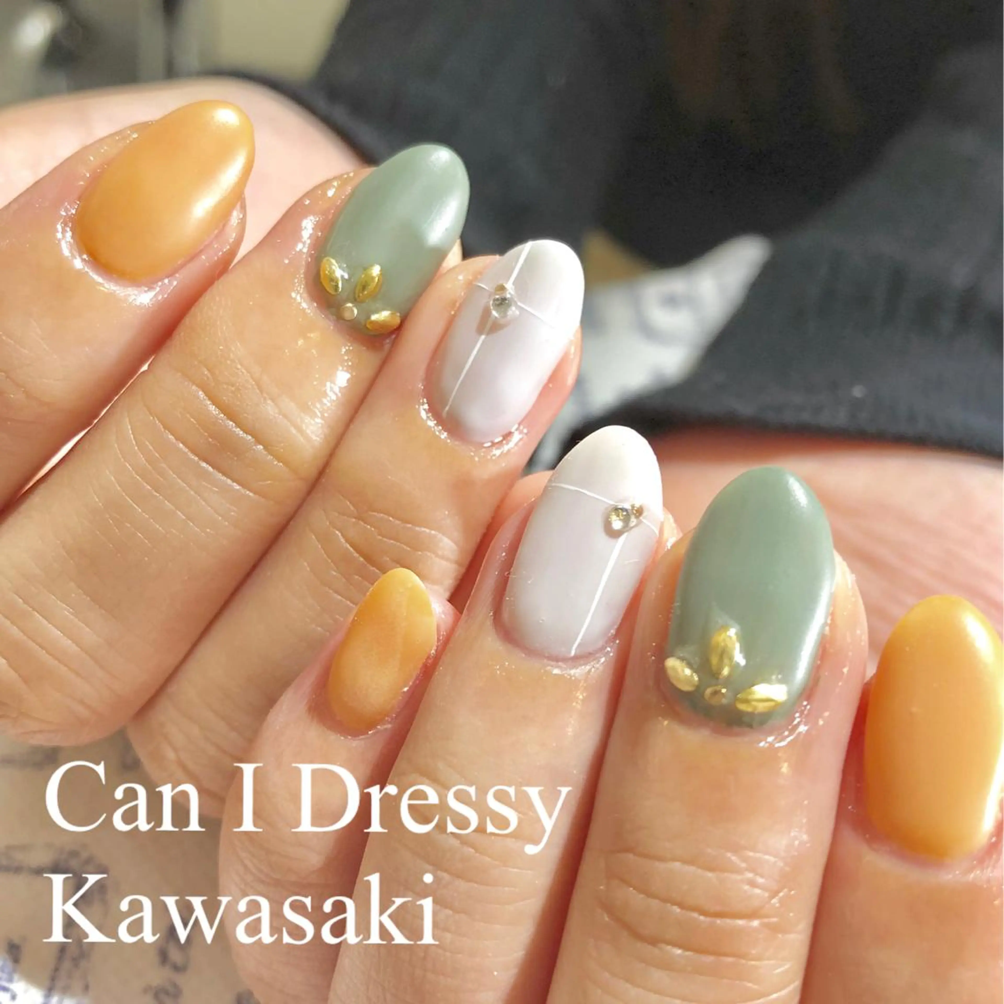 ネイル マットネイル ハンドネイル Can I 川崎店 三島 久美子のネイルデザイン