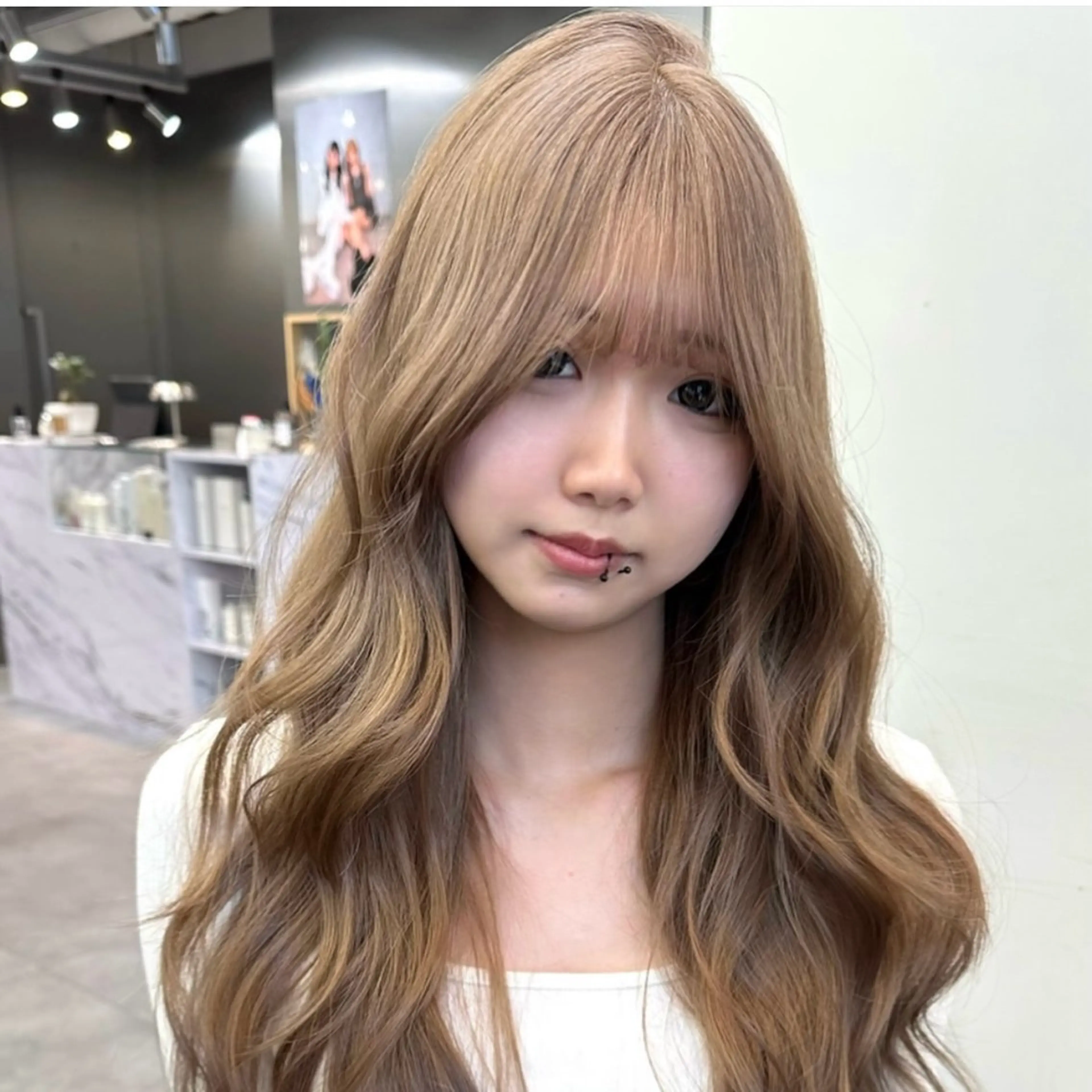 ロング 🤍Suzuka🤍 ハイトーン/ブリーチのヘアスタイル