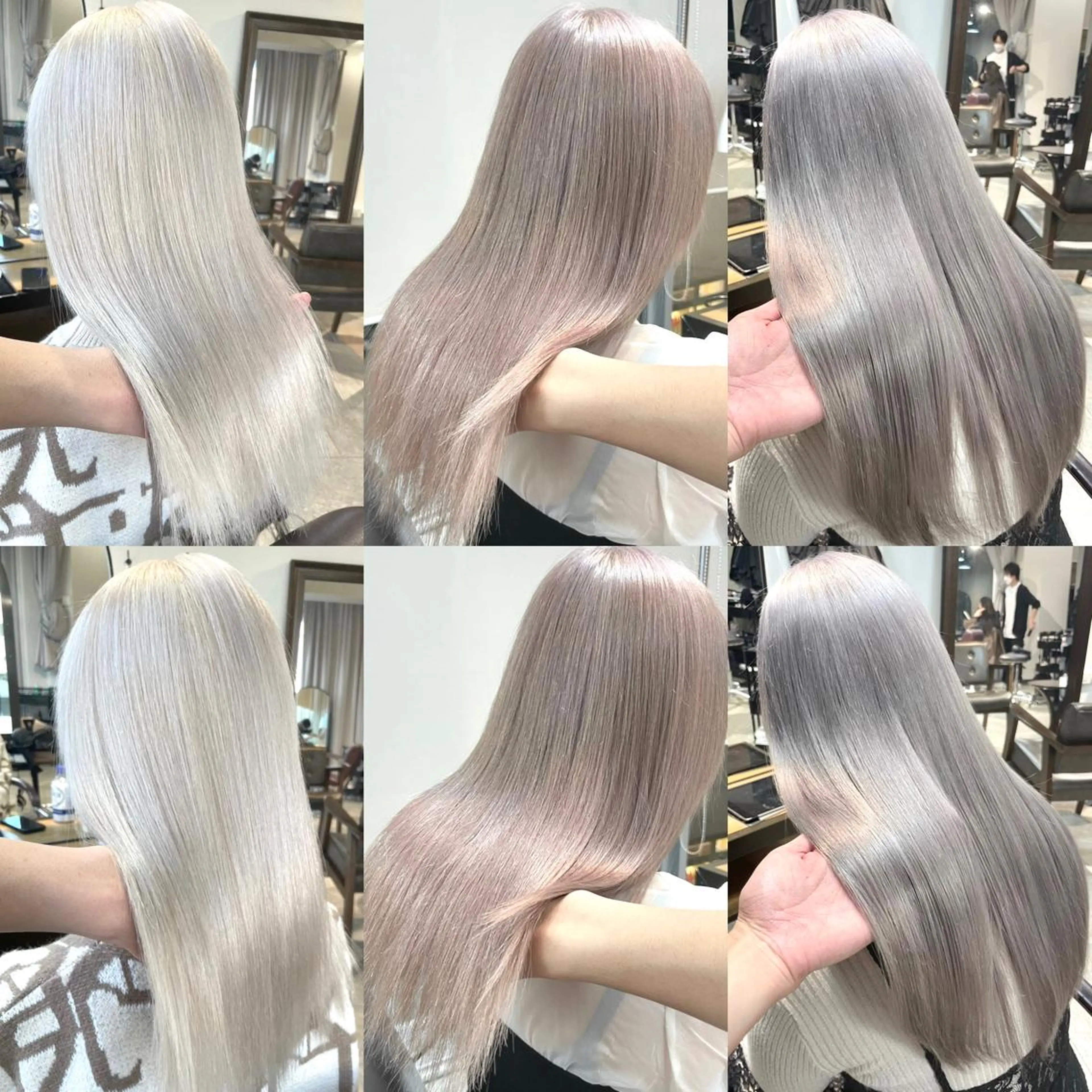 ❣️✨≪ミニモ学割U24≫✨❣️【ダブルカラー】⭐️フルブリーチ+カラー⭐️🍀ケアブリーチの変更可能🍀の写真