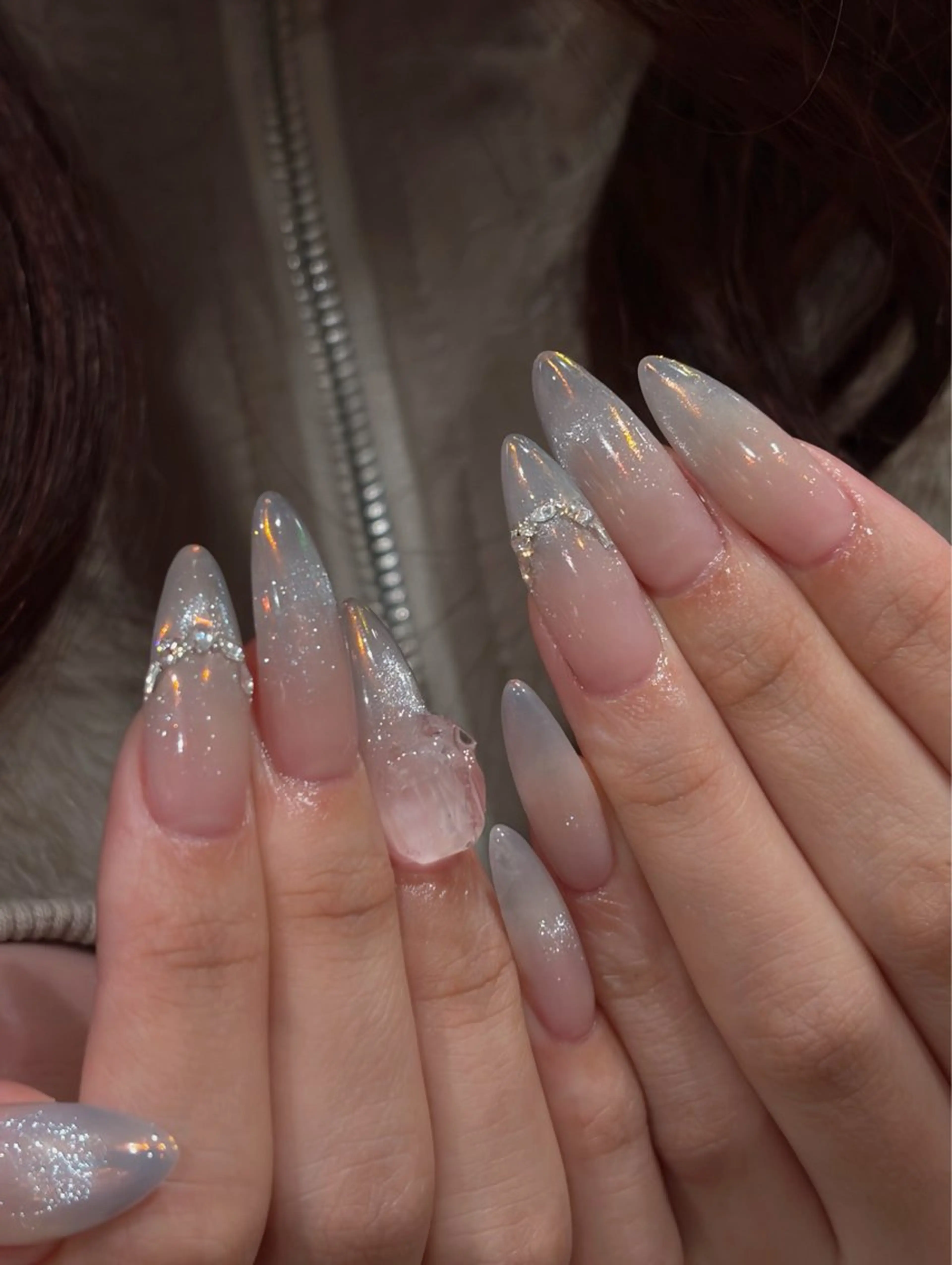 ネイル マグネットネイル ハンドネイル フットネイル aile d'Ange所属・ailed'Ange 🍒miuのネイルデザイン