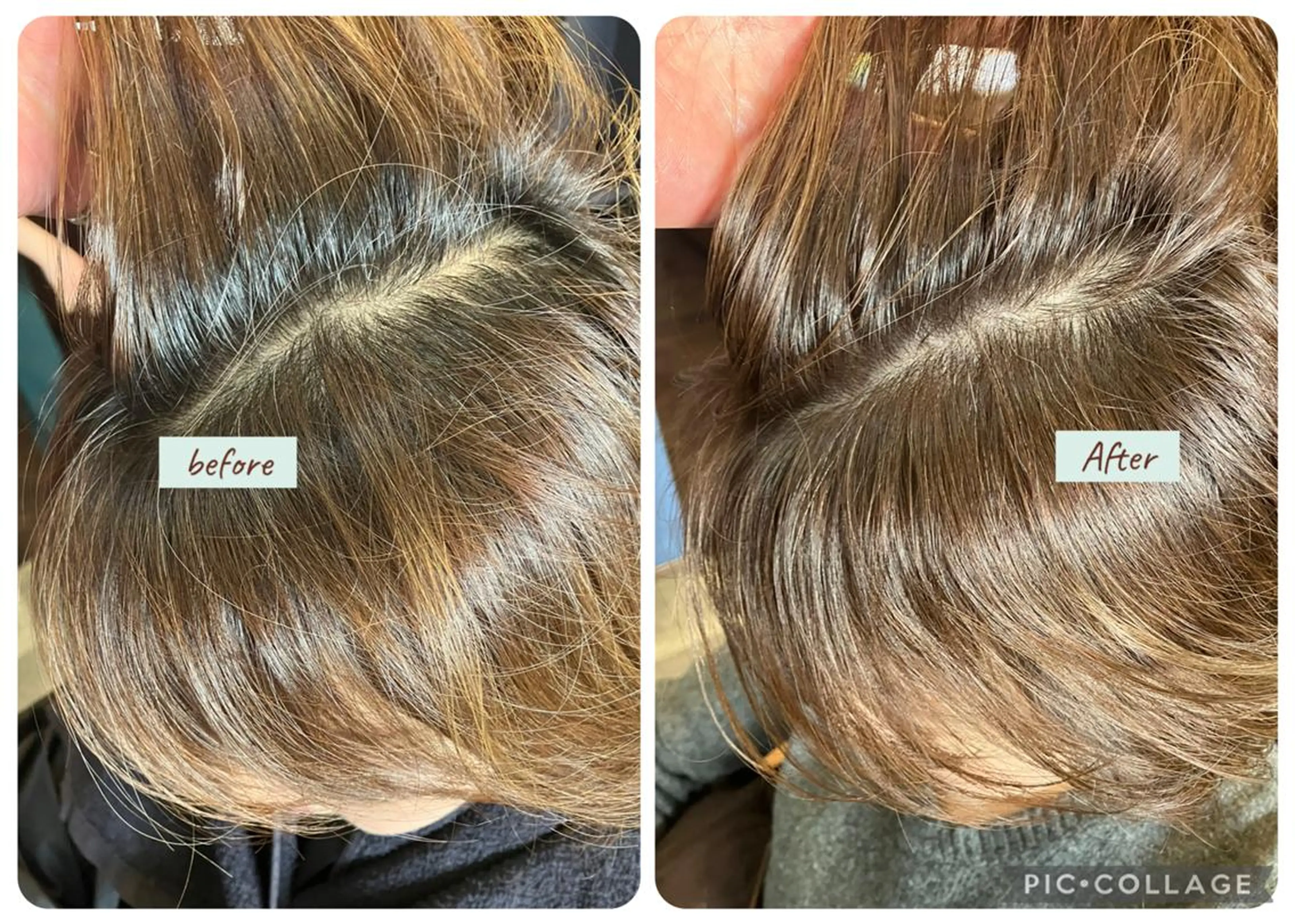 ショート カット ヘアカラー ✨白髪ぼかし 🍀MINAKO☆のヘアスタイル