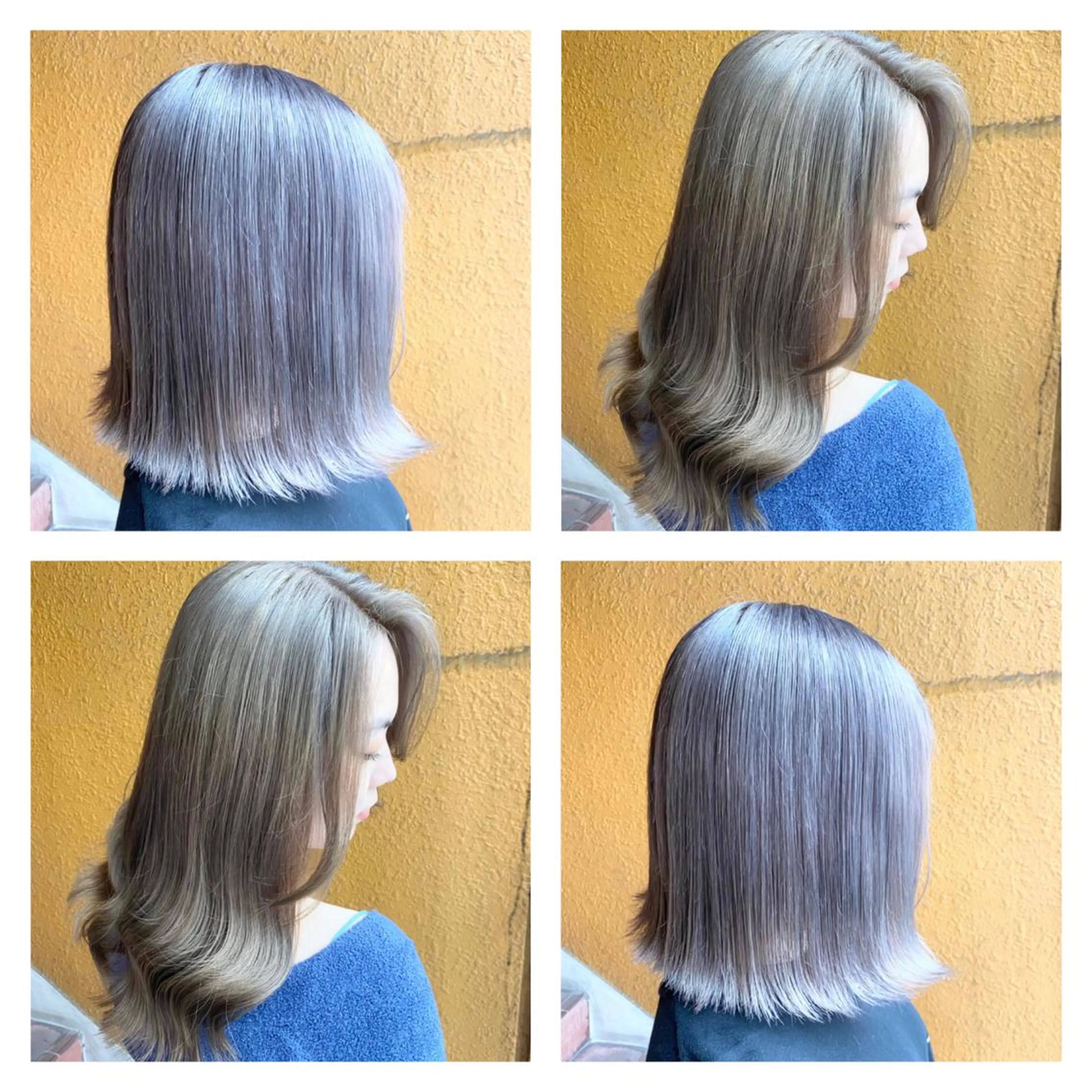 ミディアム カラー ヘアカラー トリートメント ヘアセット 🎀推し活ヘアー🎀 Yuuna🐰💖のヘアスタイル