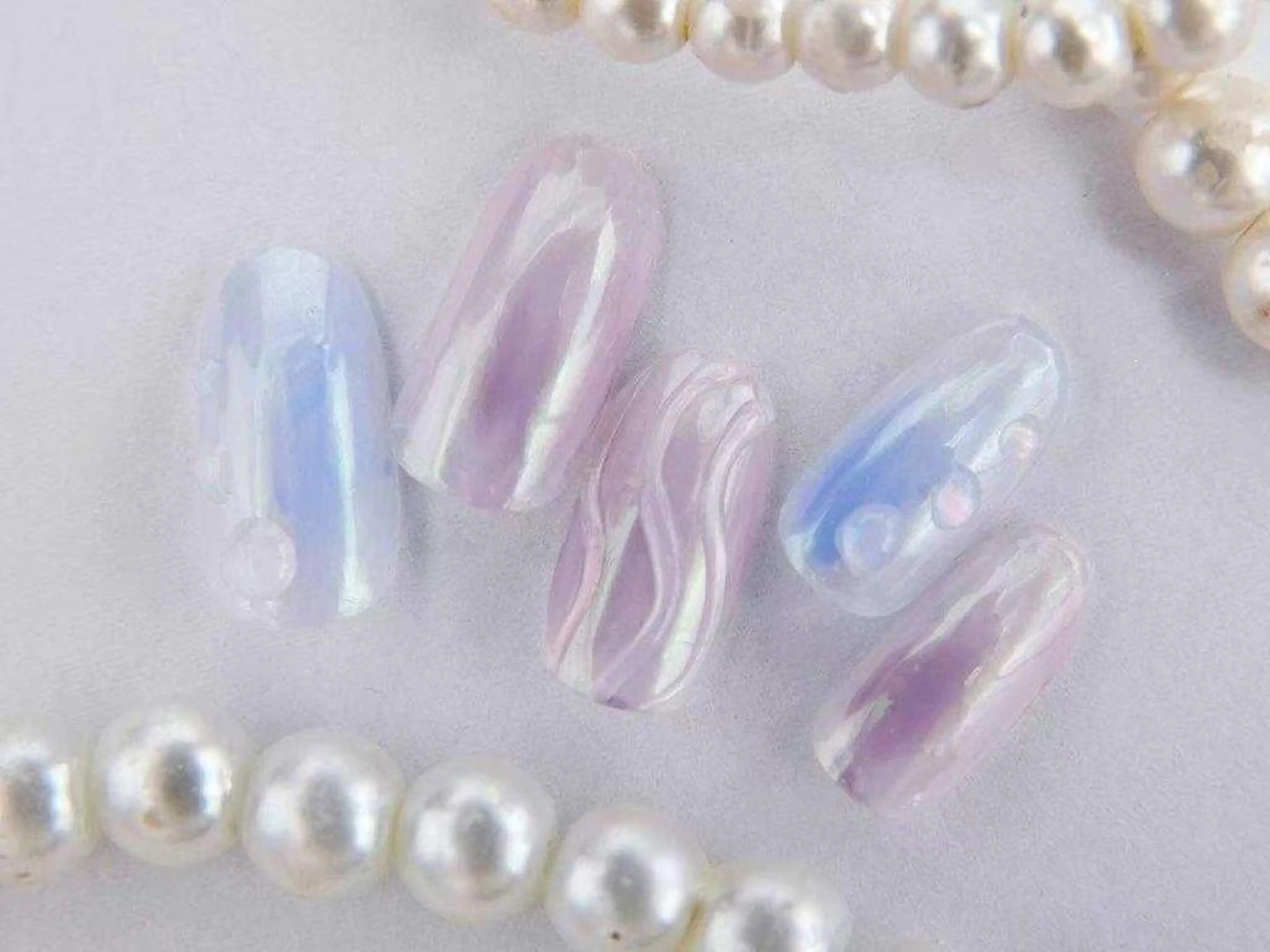 ネイル 桜ネイル 成人式 長さ出し フラッシュネイル フットネイル 💗🪽Tiary Nail🪽💗のネイルデザイン