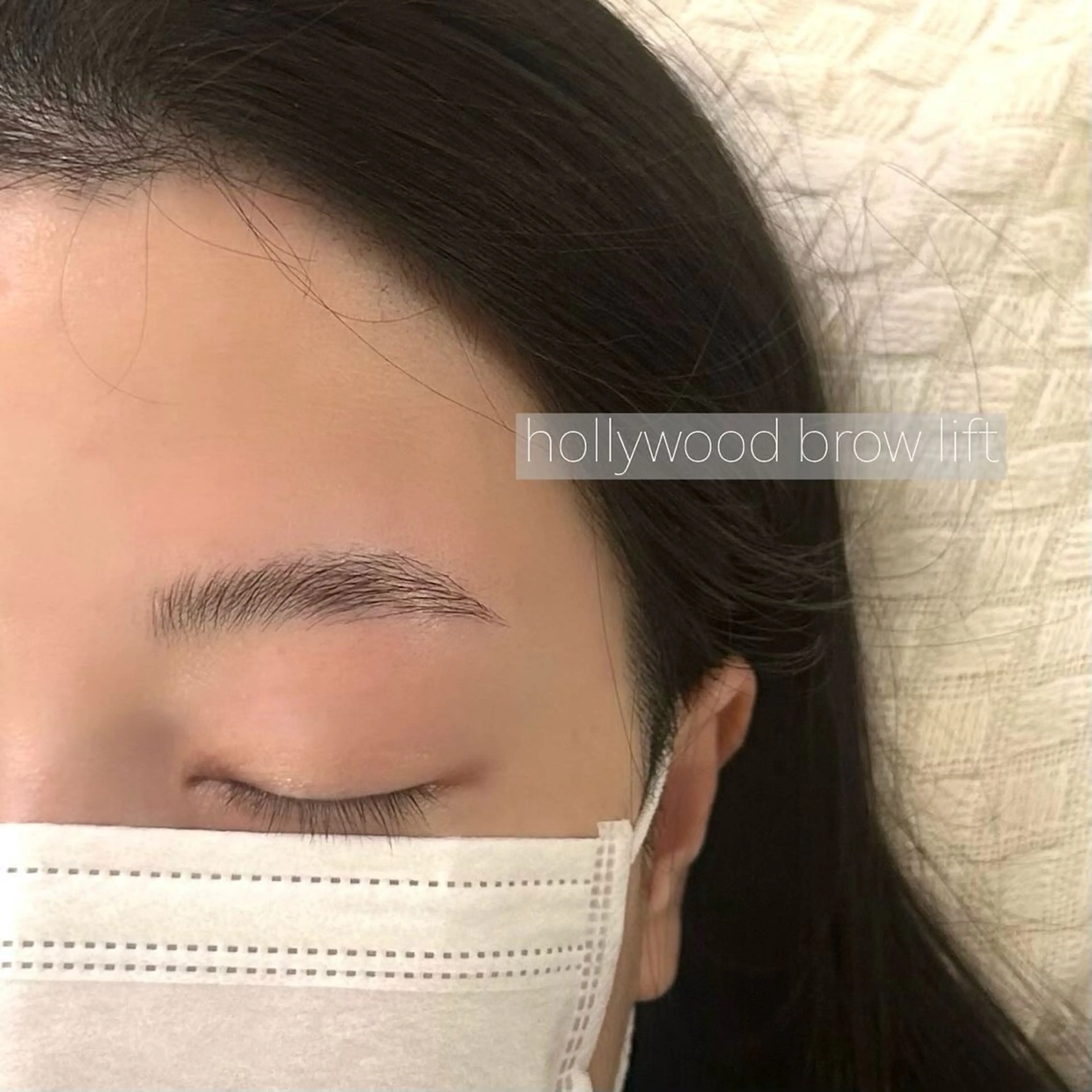 アイブロウ ハリウッドブロウリフト 吉祥寺kasumi 🌛eye/browのマツエク・マツパデザイン