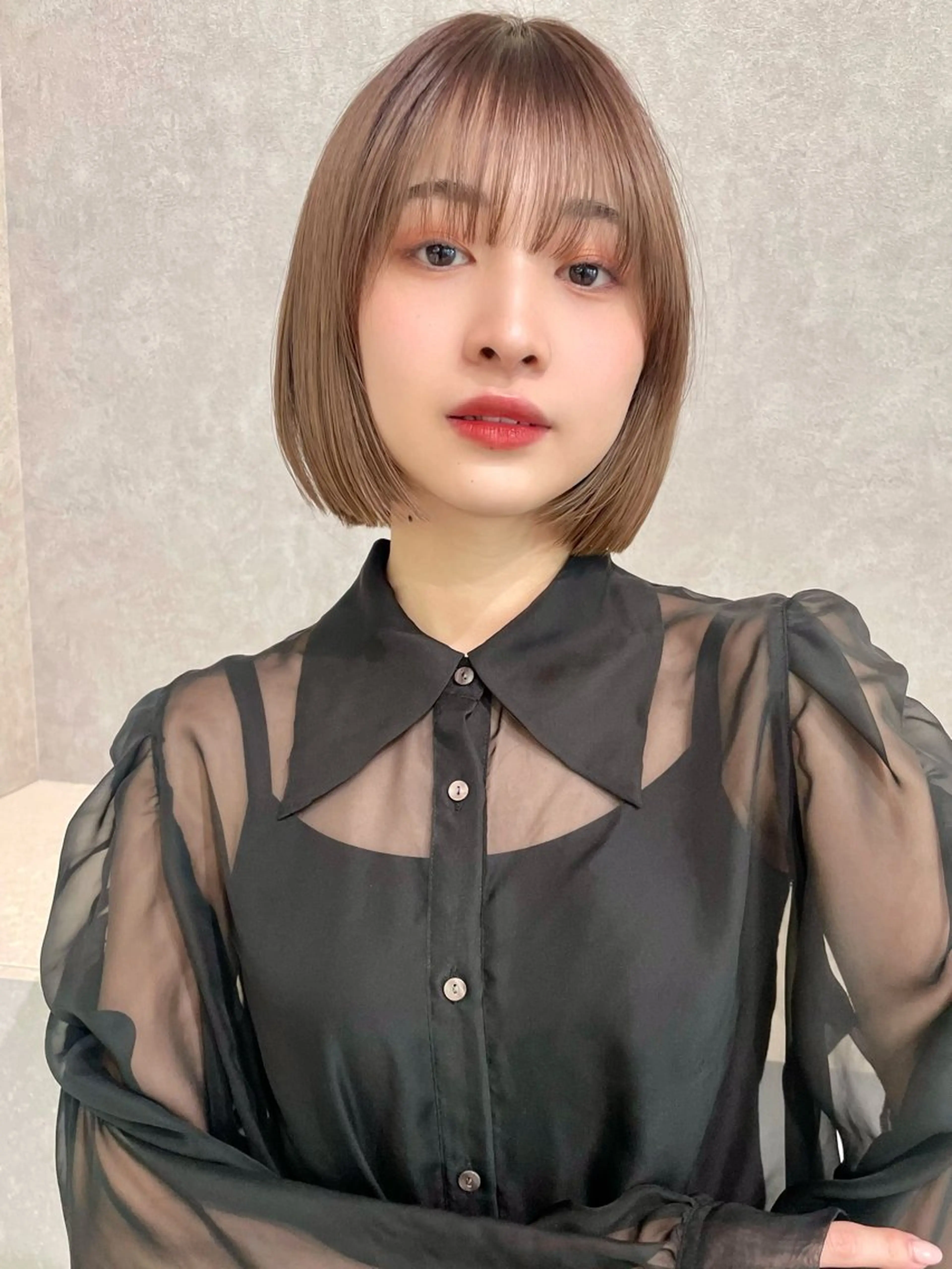 ショート 三鷹で1番ショート ボブをカットする新谷のヘアスタイル