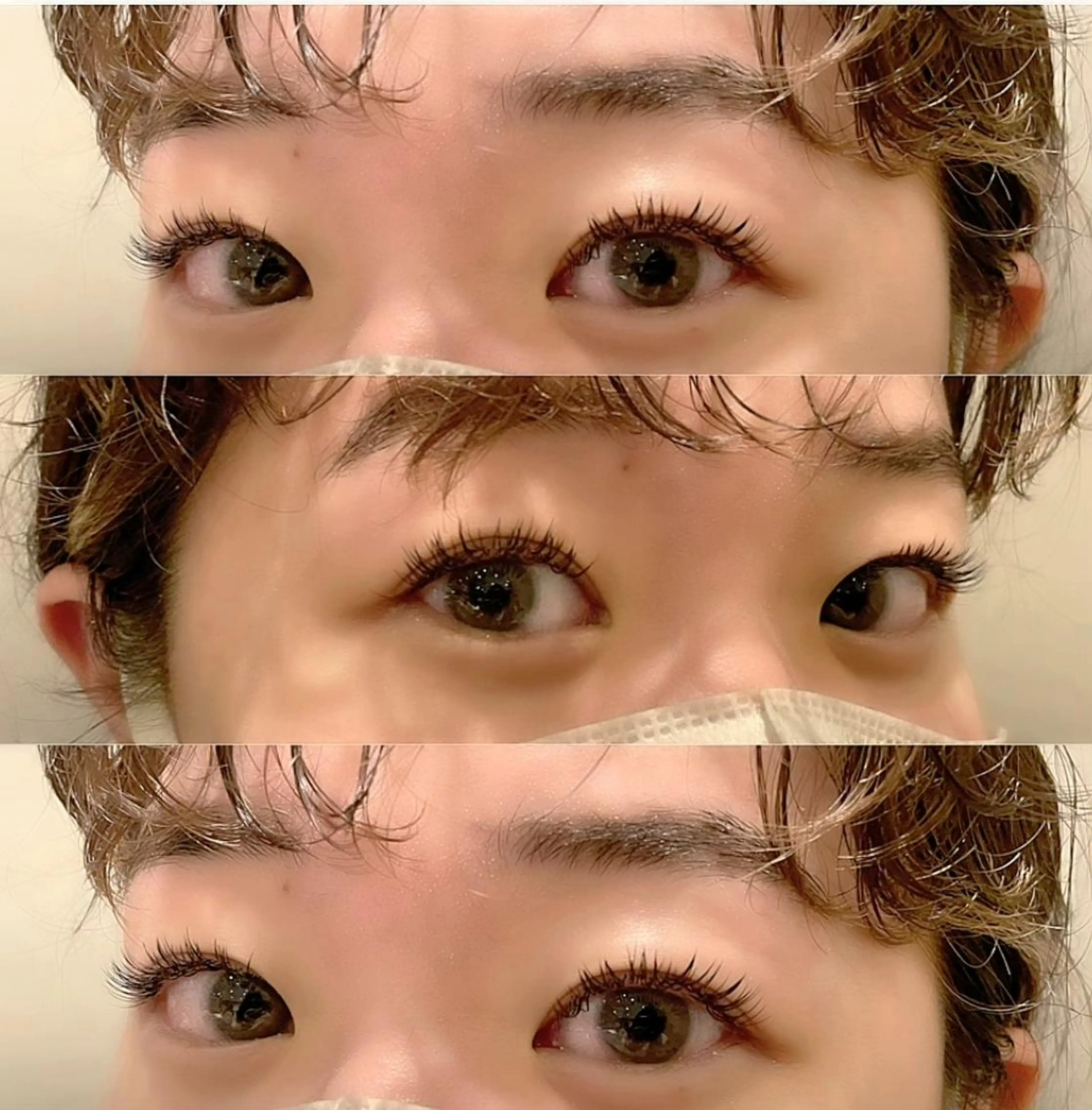 マツエク・マツパ バインドロック フラットラッシュ パリジェンヌラッシュリフト 下まつげエクステ ボリュームラッシュ 大阪福島韓国束感まつ げ Sayaka🤍のマツエク・マツパデザイン