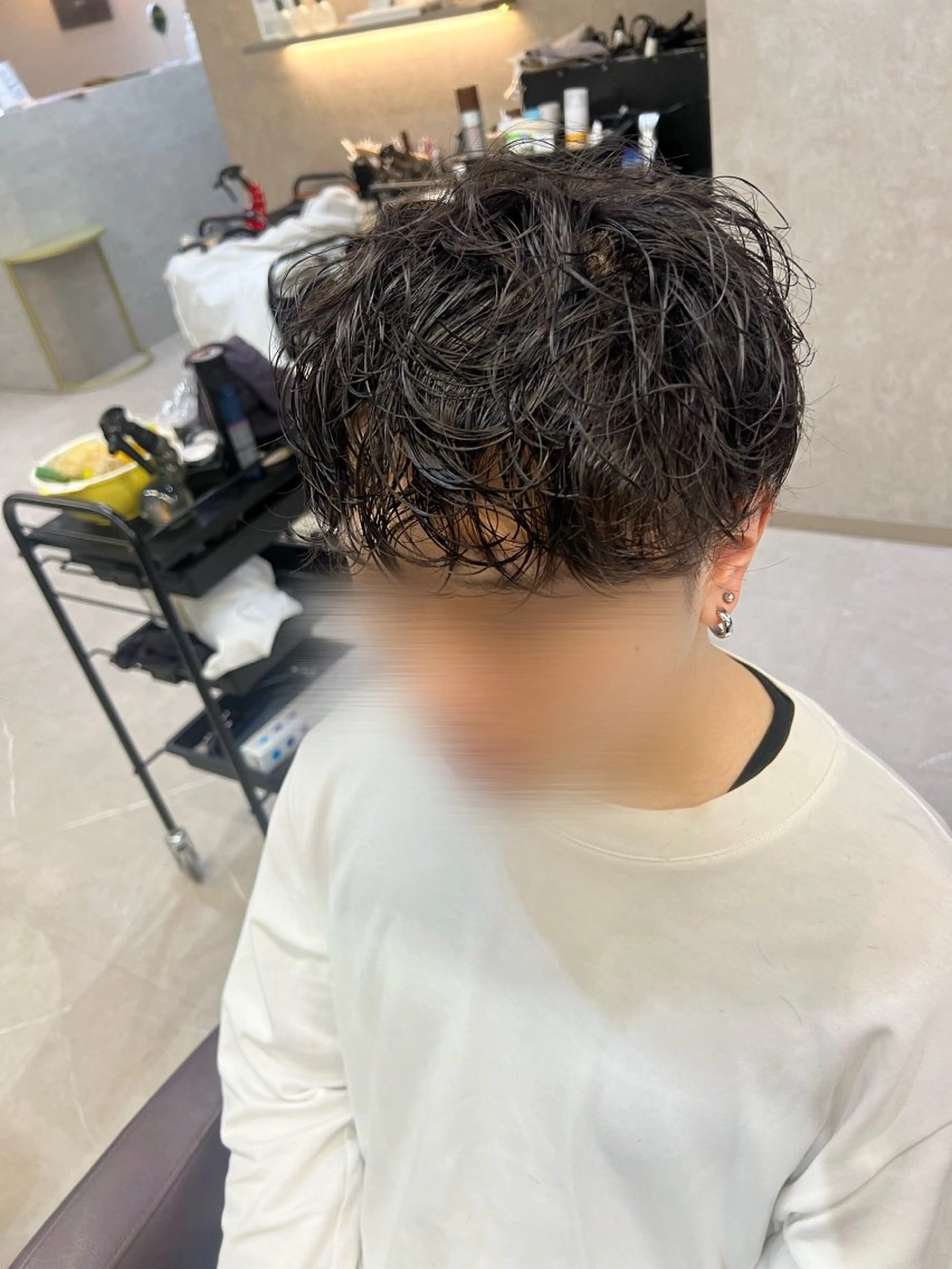 ショート パーマ メンズ カット パーマ Asuka ❁⃘のヘアスタイル