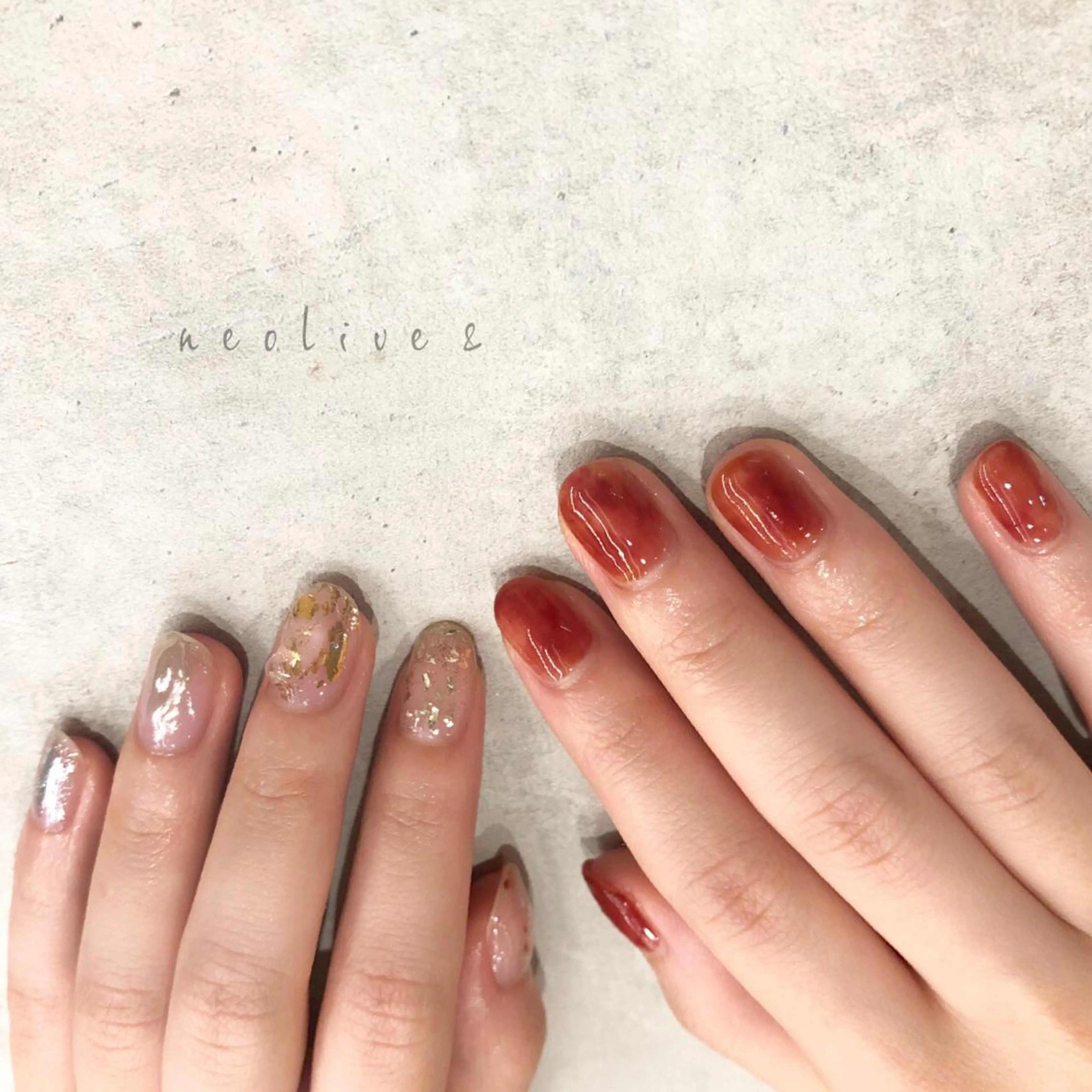 ネイル ハンドネイル Yuriko Omi パラジェル/渋谷のネイルデザイン