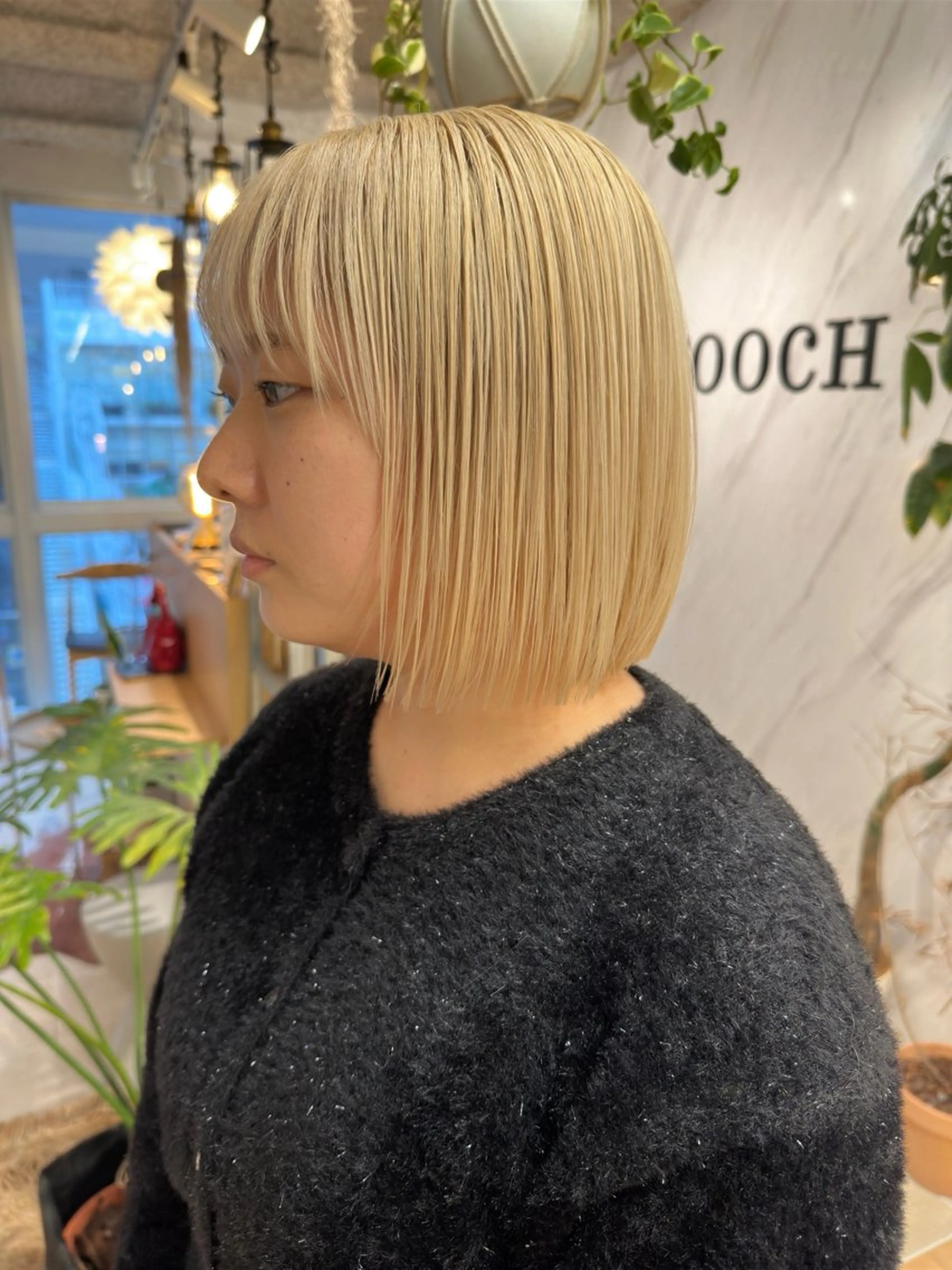 ショート カラー 抜きっぱなしブロンド ブロンド broocH 清水 駿【デザインカラー】のヘアスタイル