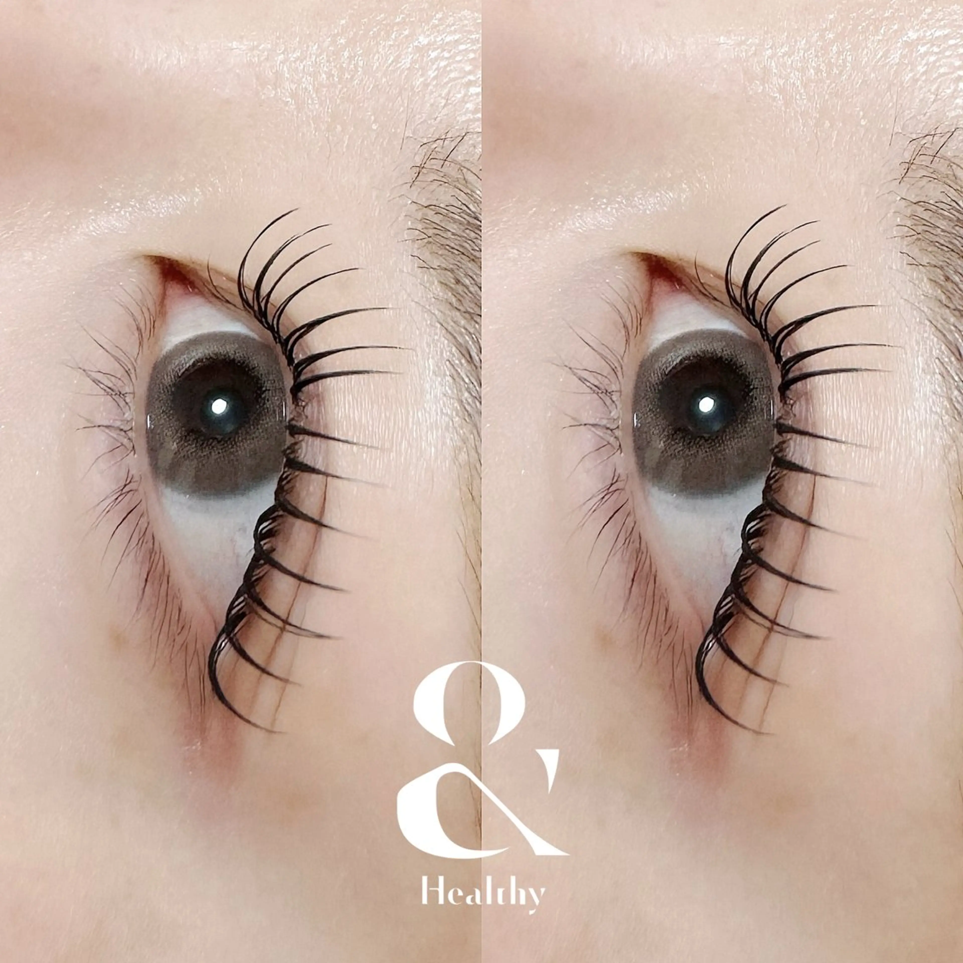 【下がりまつ毛さんもぱっちり】フラット120本&healthyの写真