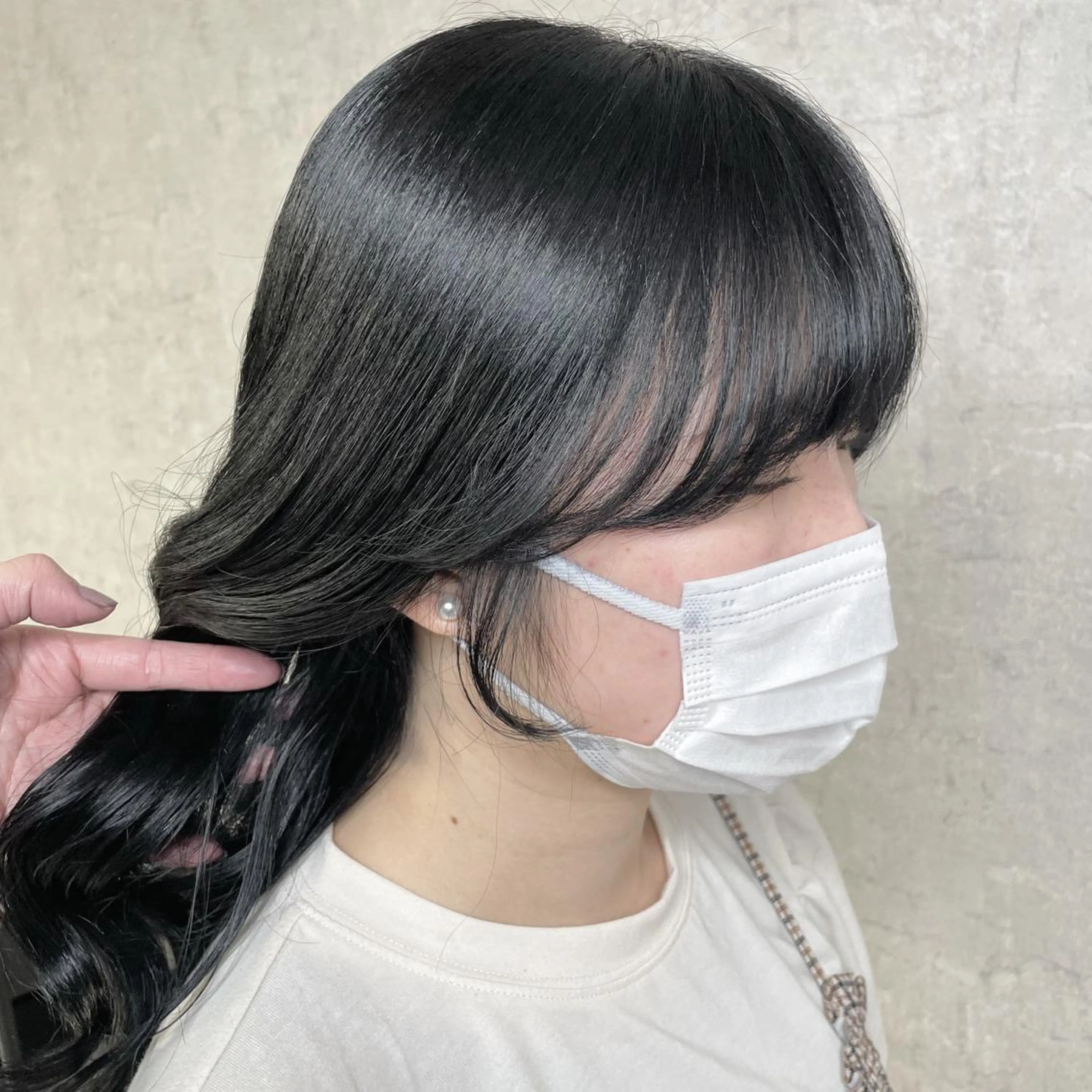 ロング トレンド韓国レイヤー 🇰🇷のんのヘアスタイル