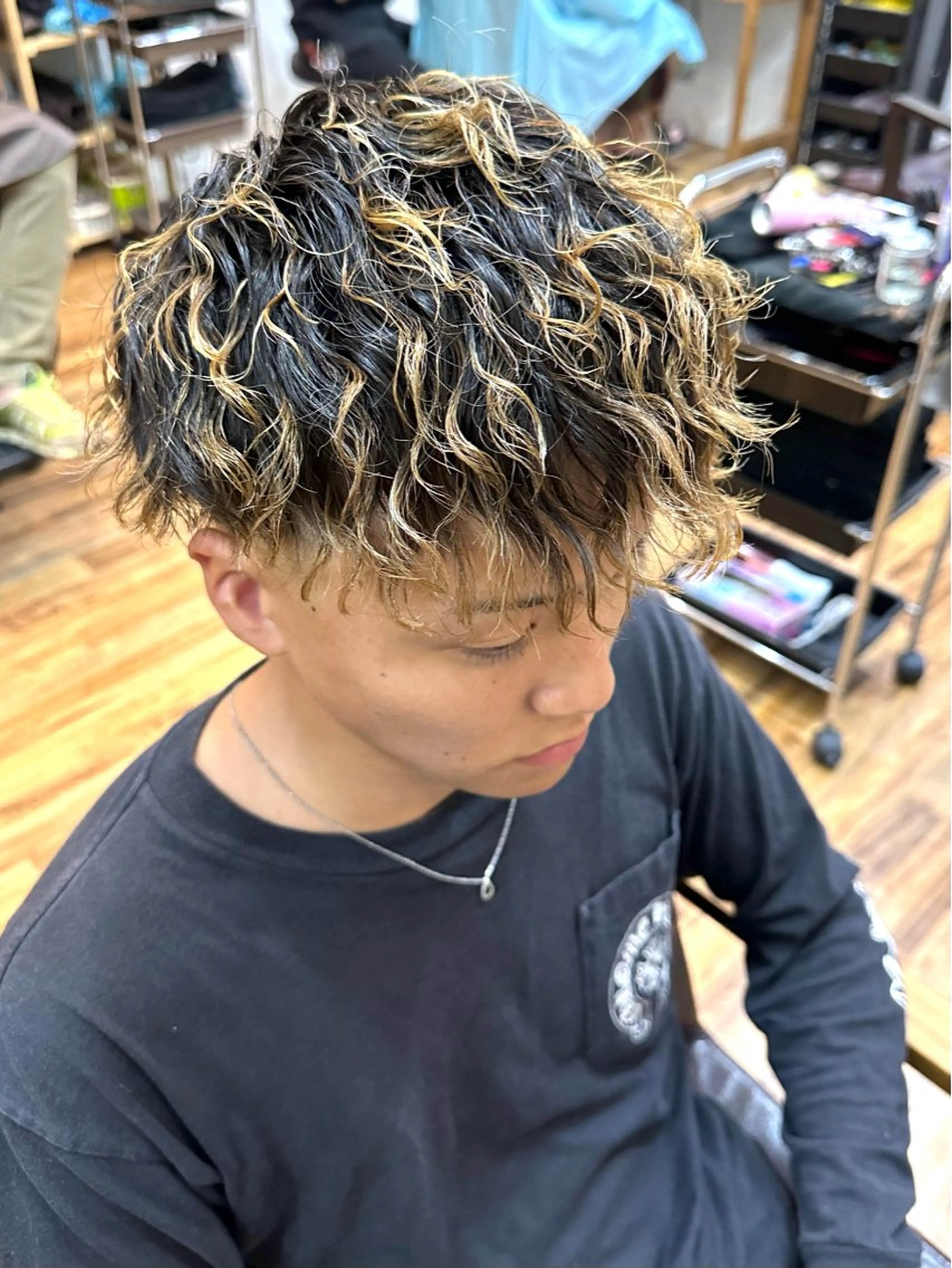 パーマ メンズ カット パーマ 🔥メンズ特化美容師 NAOTO🔥のヘアスタイル