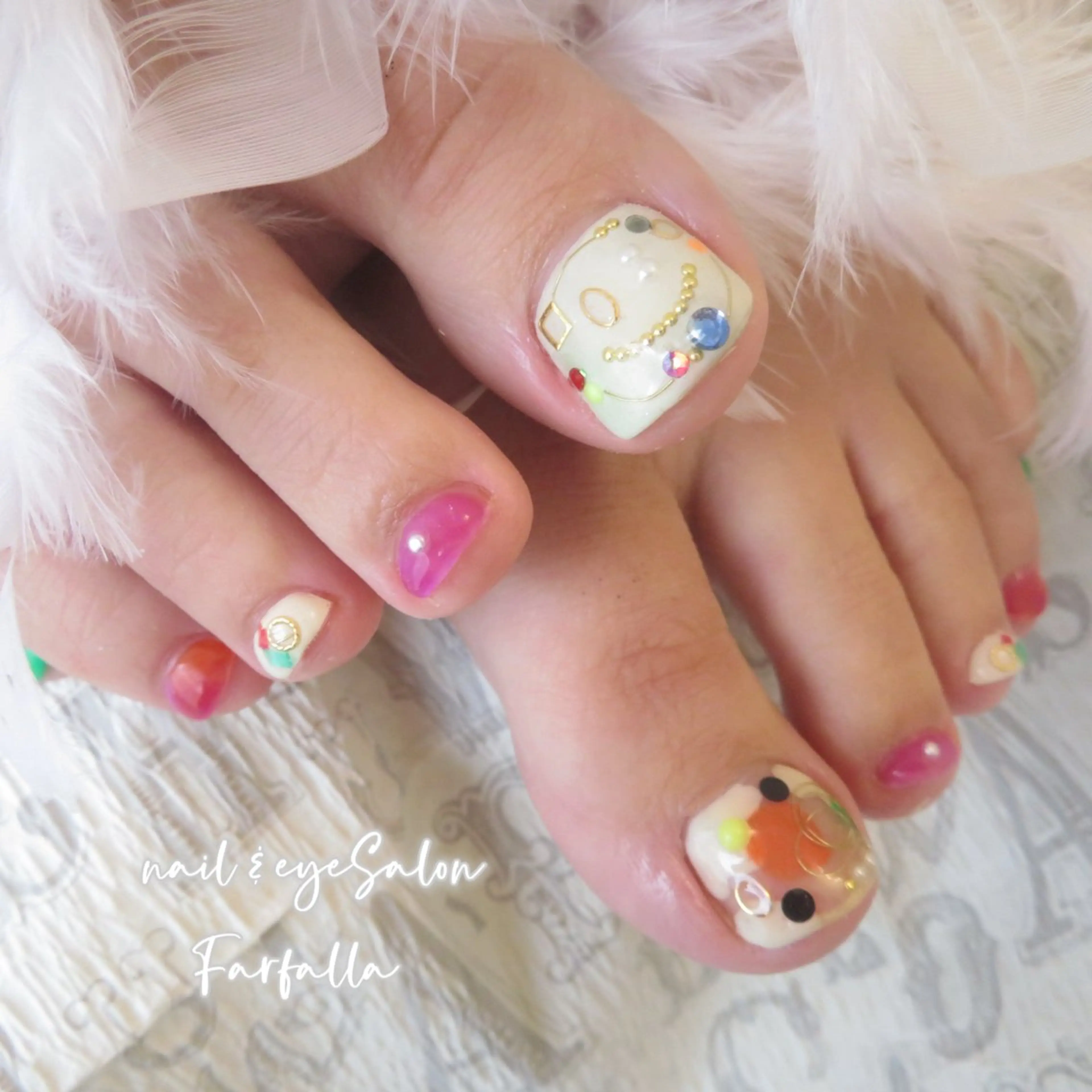 ネイル Farfalla Kieのネイルデザイン