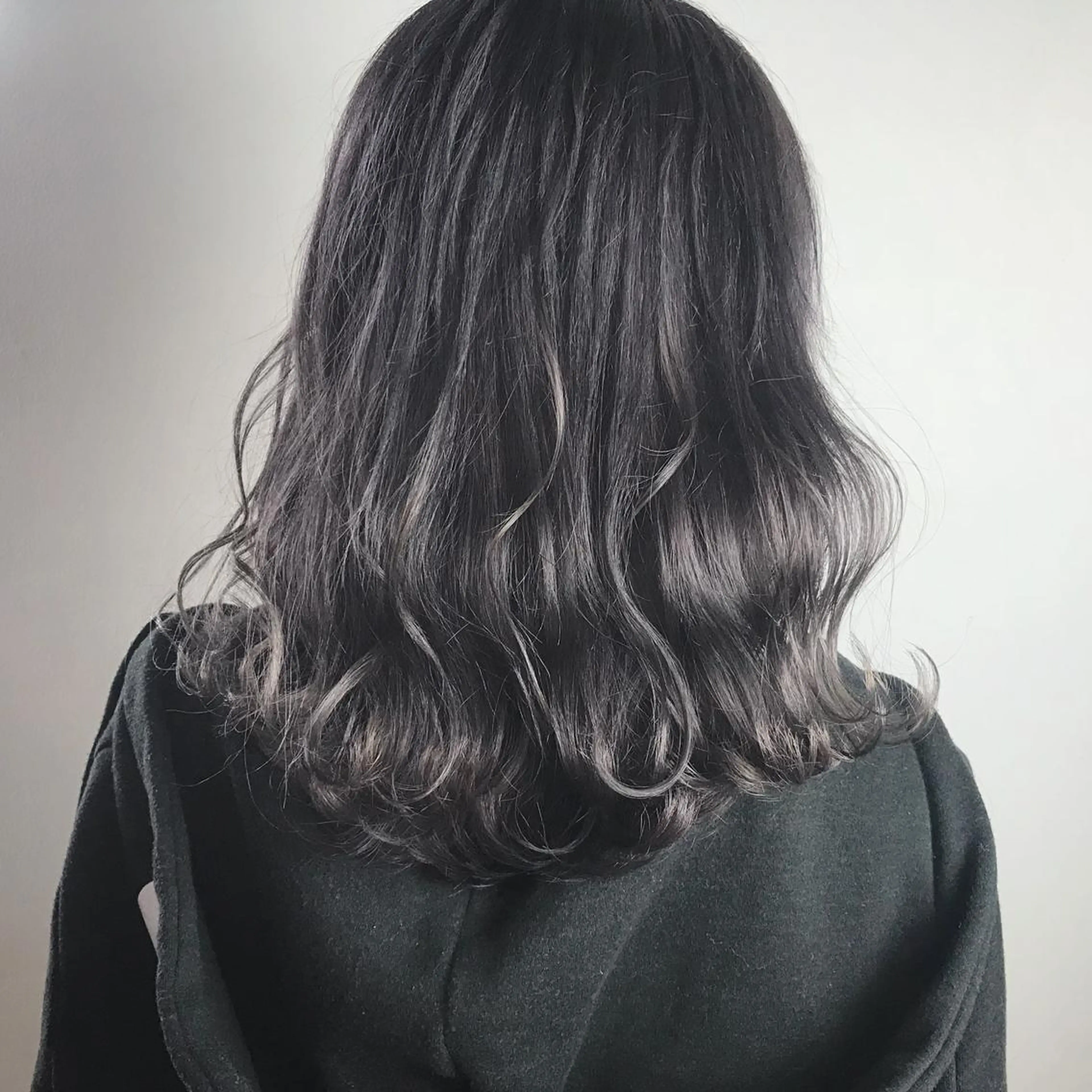 ミディアム MORISAKI ✂︎縮毛矯正のヘアスタイル