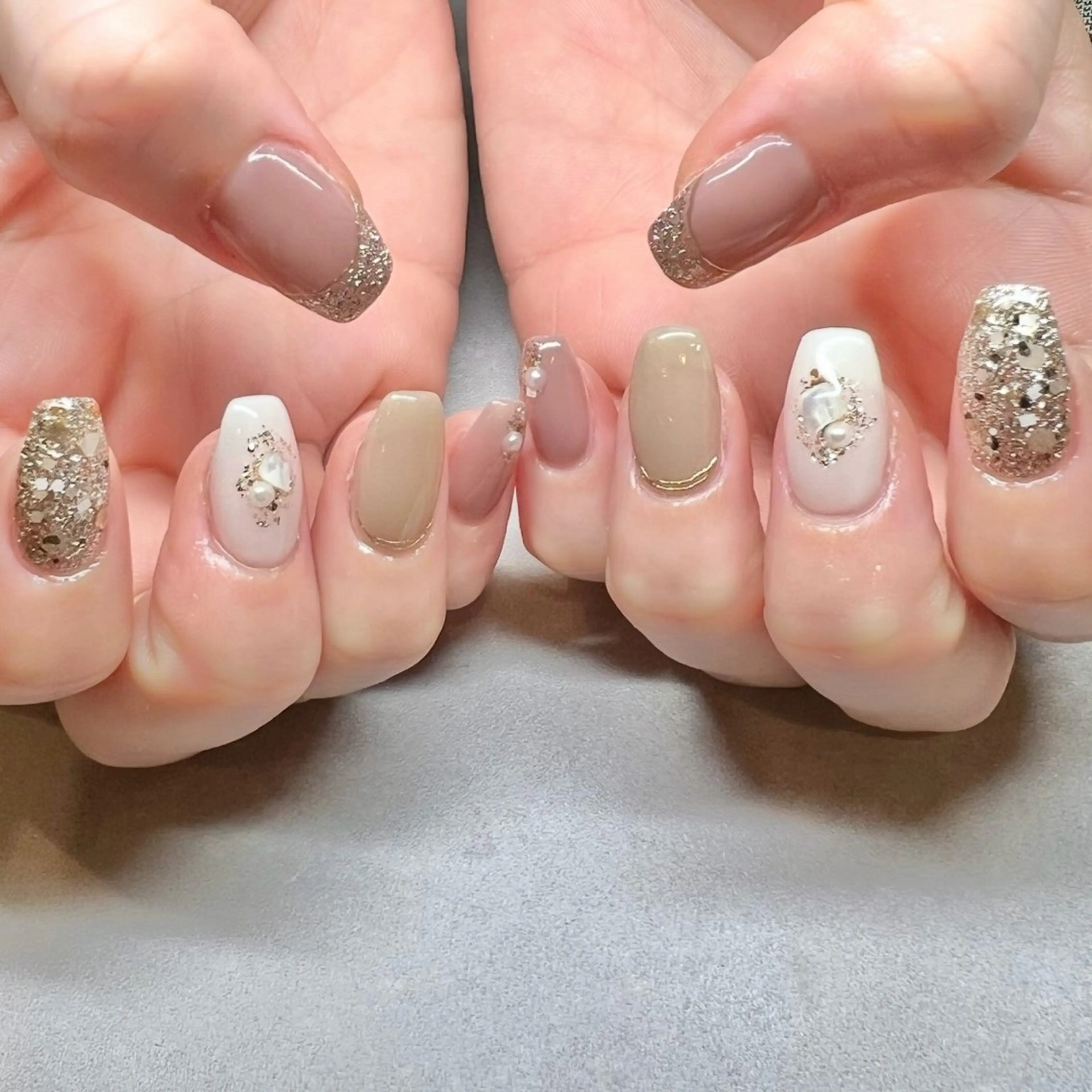 ネイル ハンドネイル YUKO🩶 sofa立川のネイルデザイン