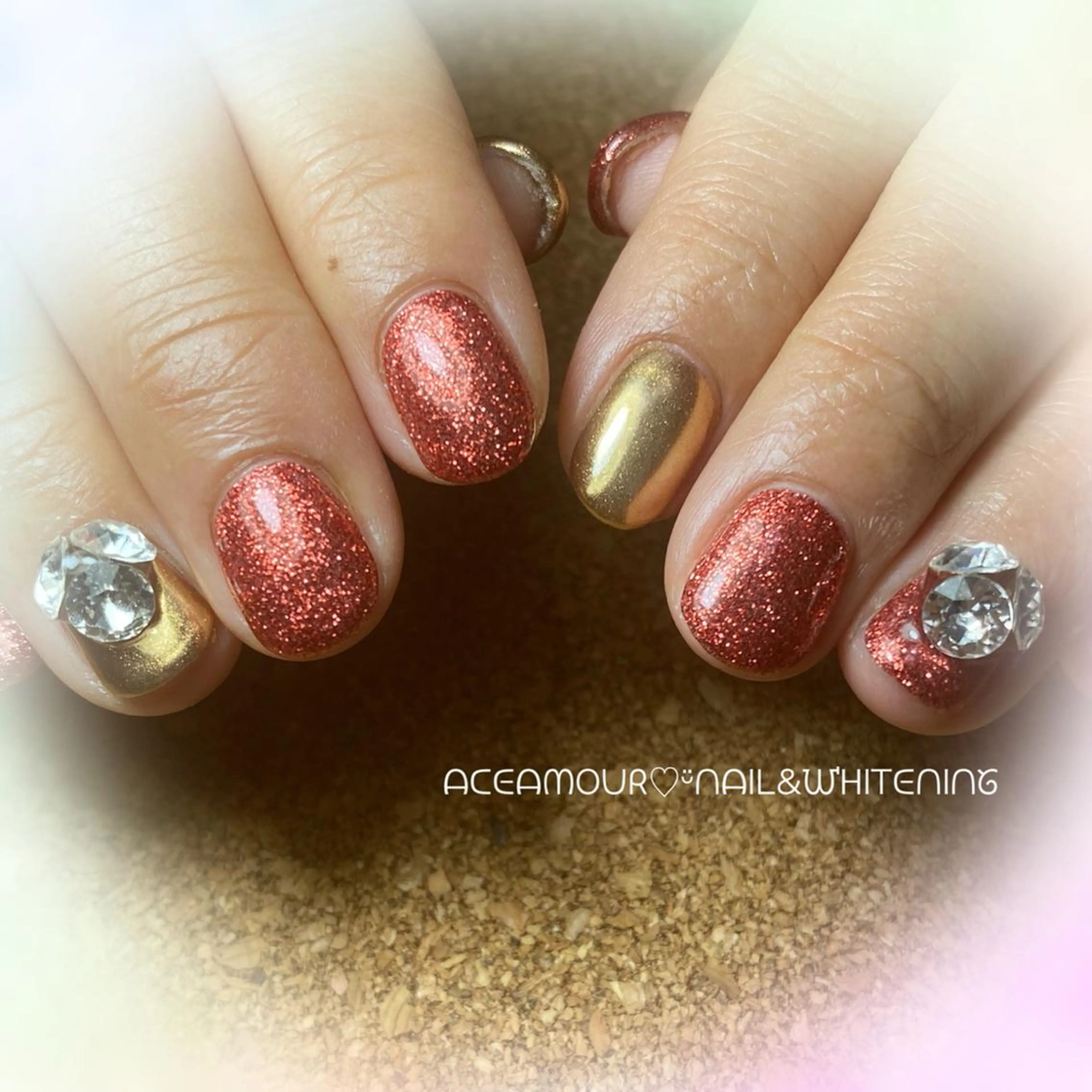 ネイル ネイル/耳つぼ /新ホワイトニングのネイルデザイン