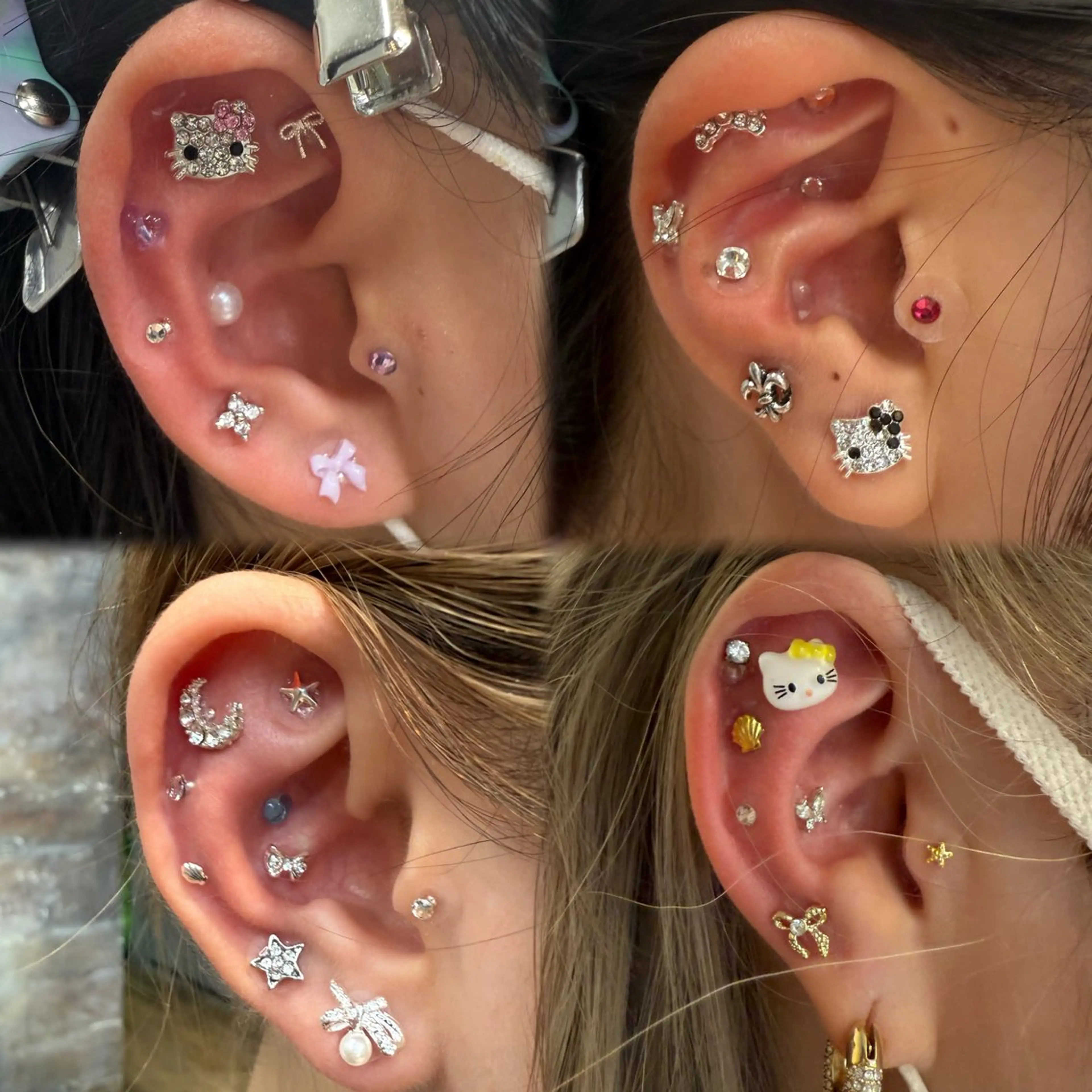 人気No.3🥉耳つぼジュエリーつけ放題👂🏻🎀の写真