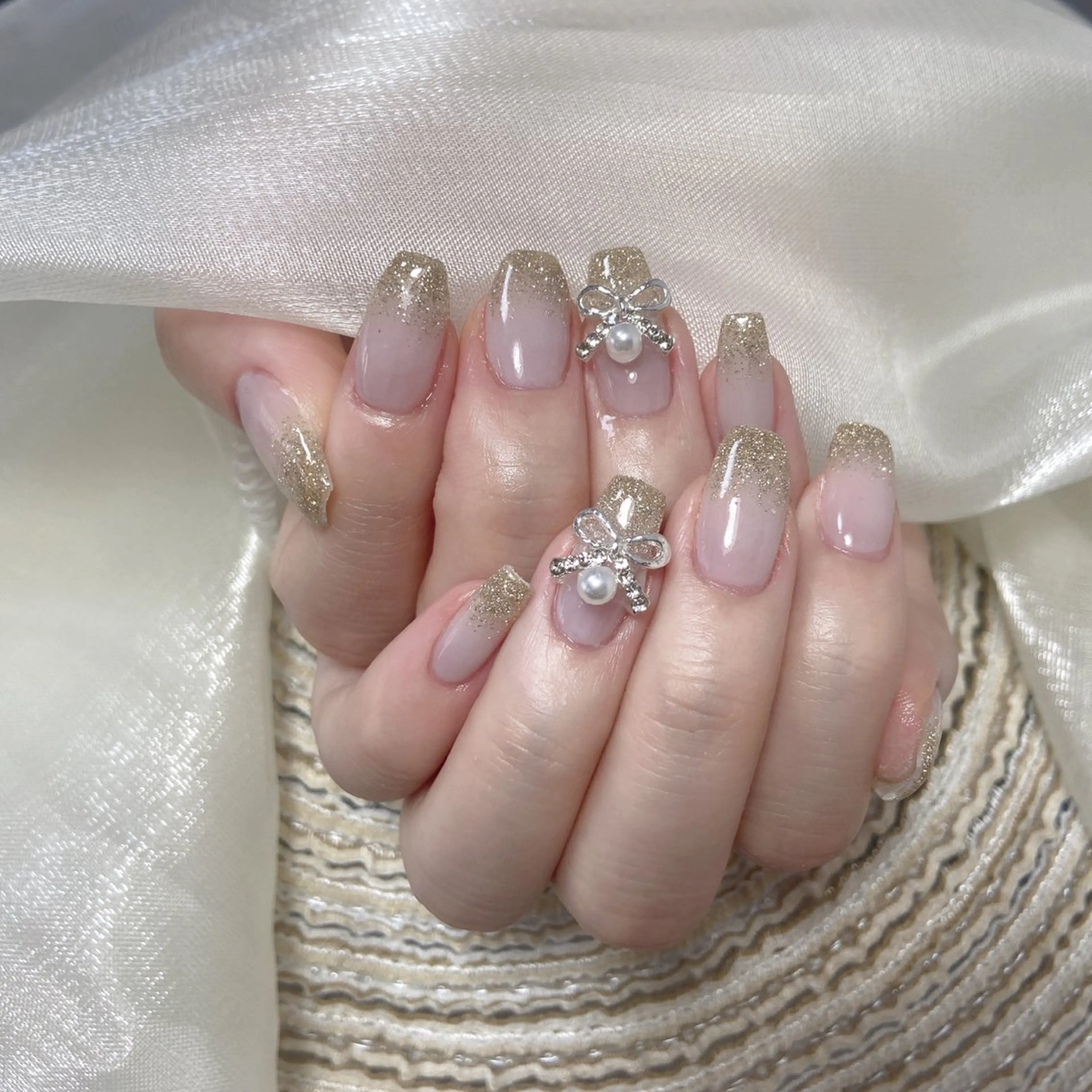 ネイル 長さ出し フラッシュネイル フットネイル ジェルネイル マグネットネイル YOINAIL ヨイネイルサロンのネイルデザイン