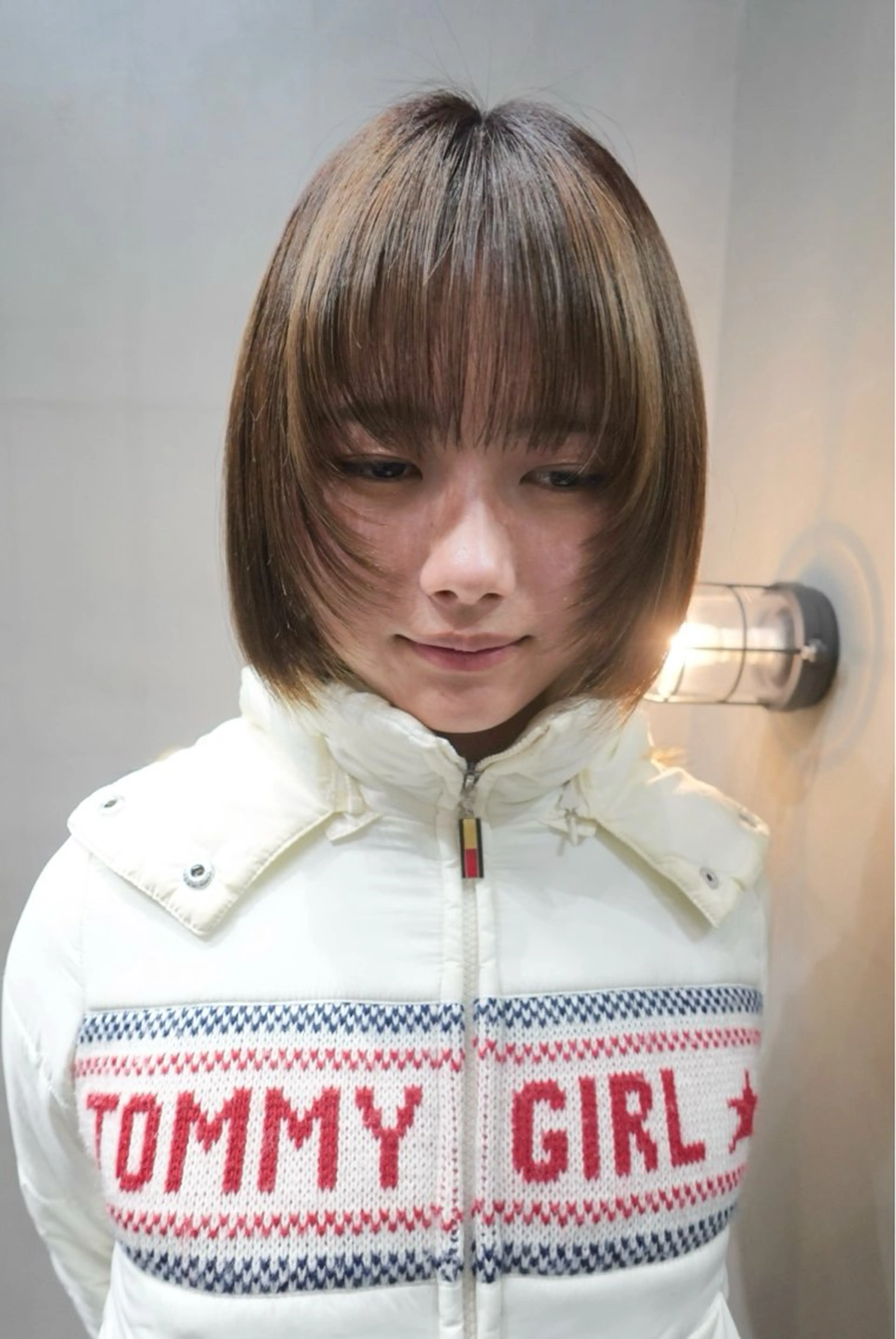 ショート レイヤーカット カット ボブパーマ無料 /yuukiのヘアスタイル
