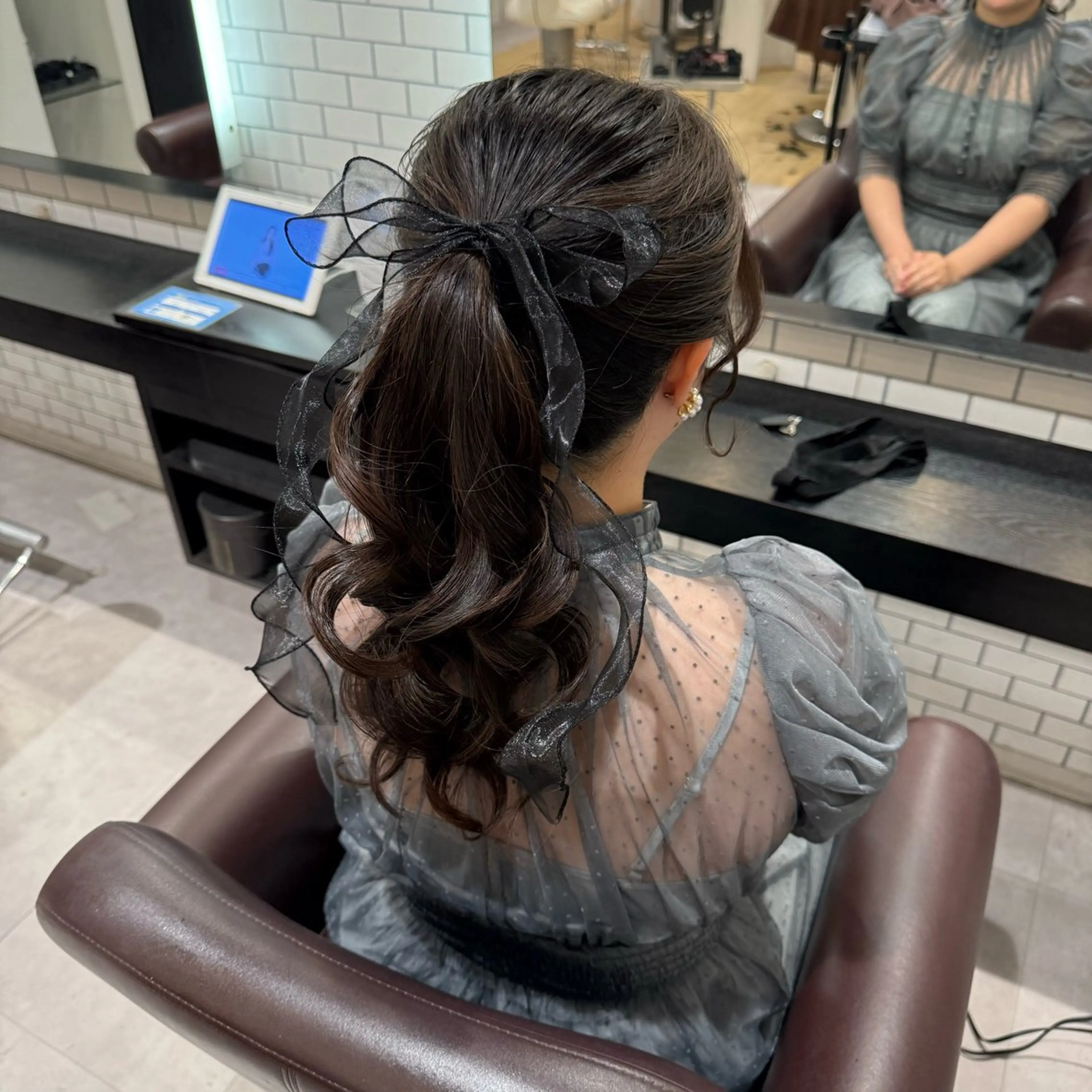 ロング ヘアアレンジ ヘアセット 🎀ヘアアレンジ 🎀ななみのヘアスタイル