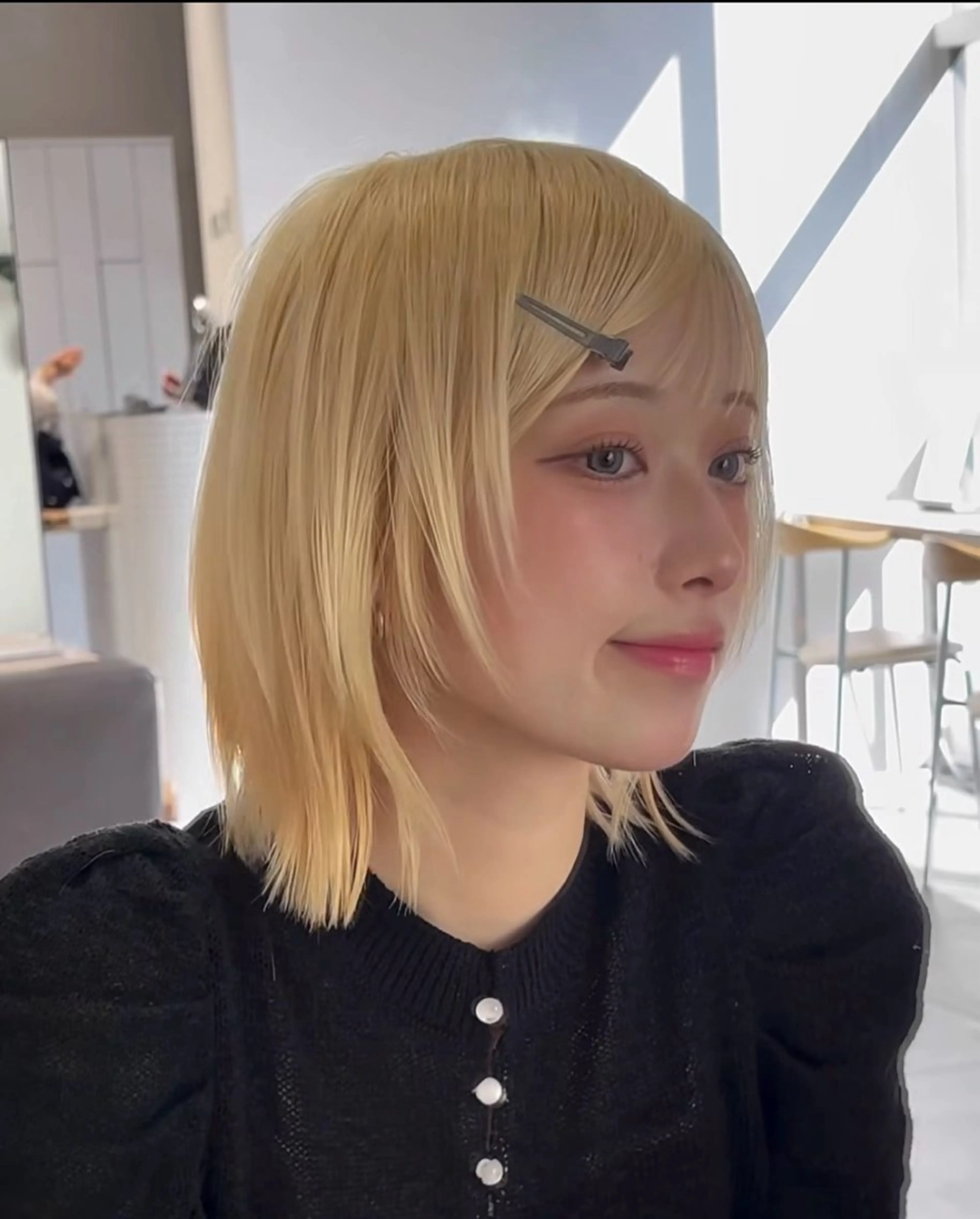 ミディアム 赤熊 咲良 🦔ྀིのヘアスタイル