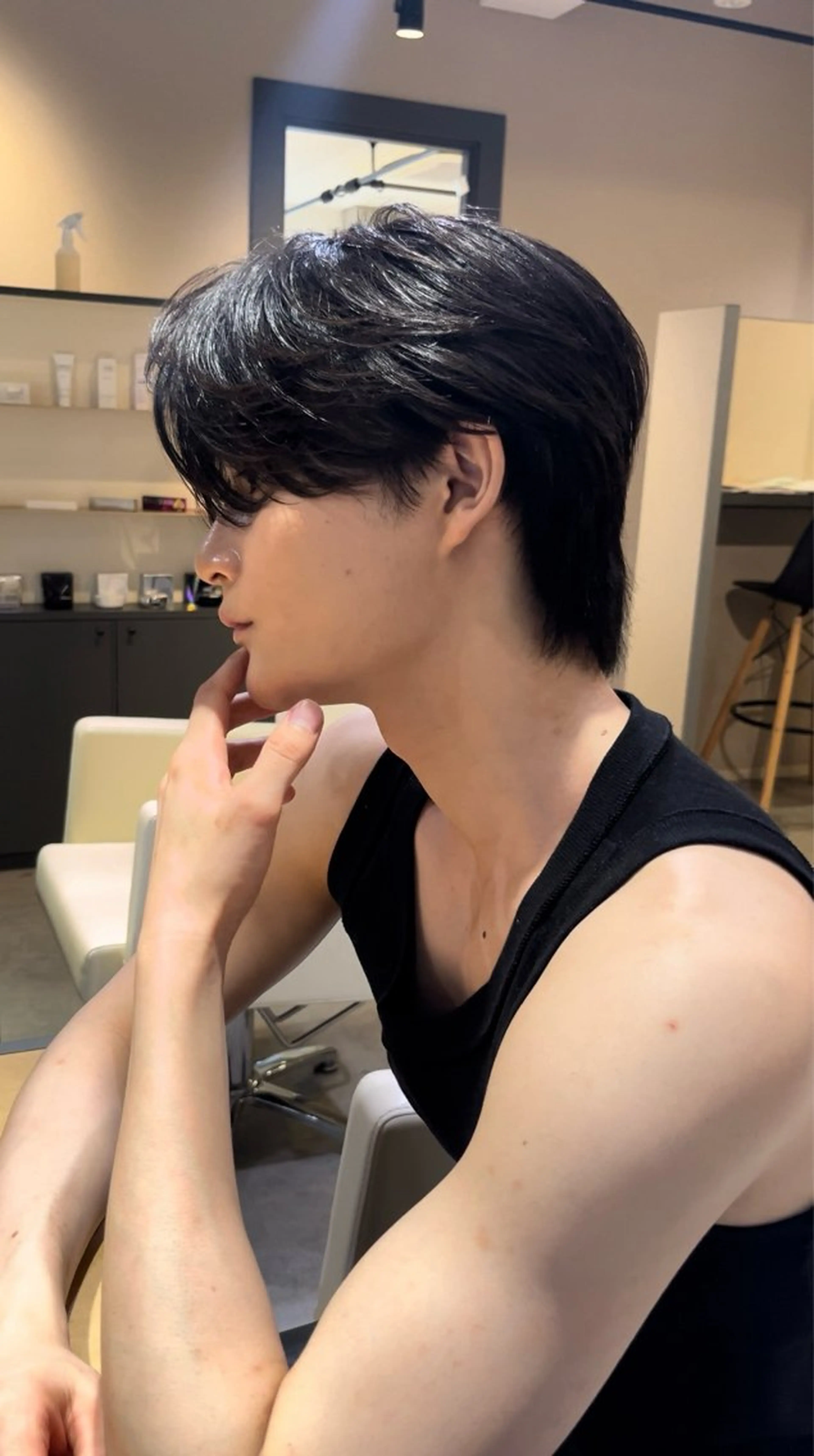 メンズカット＋ニュアンスパーマの写真