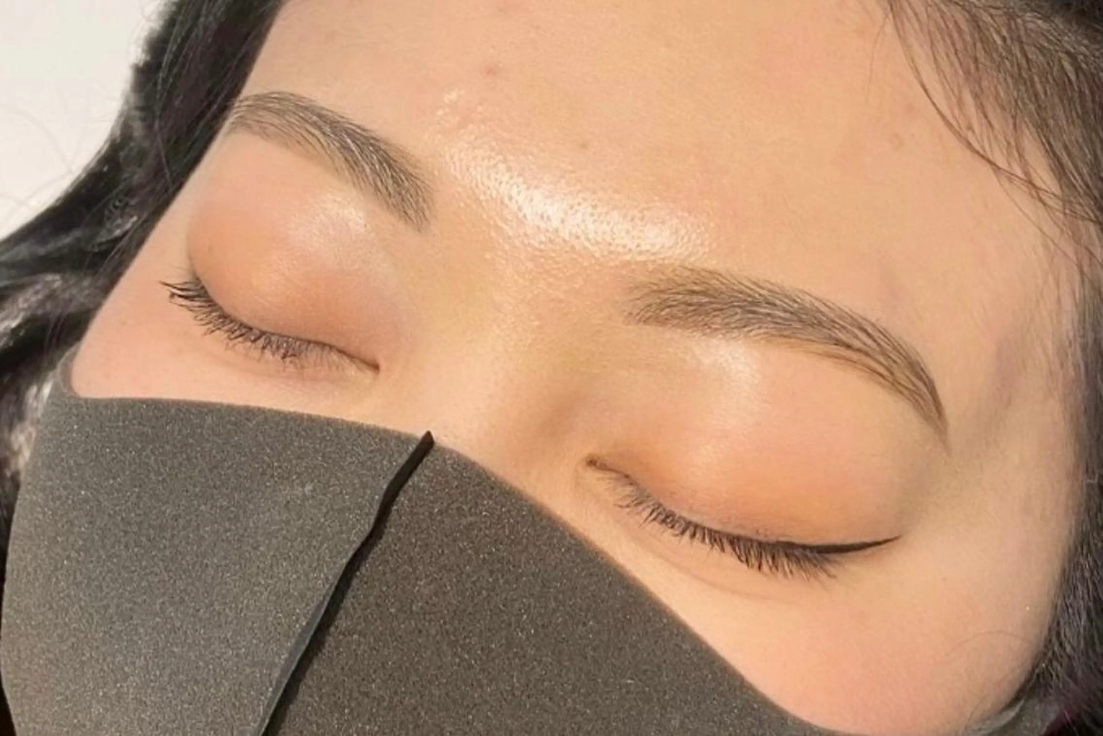 セミロング カラー パーマ ヘアアレンジ メンズ マツエク・マツパ muk. 尾崎のマツエク・マツパデザイン