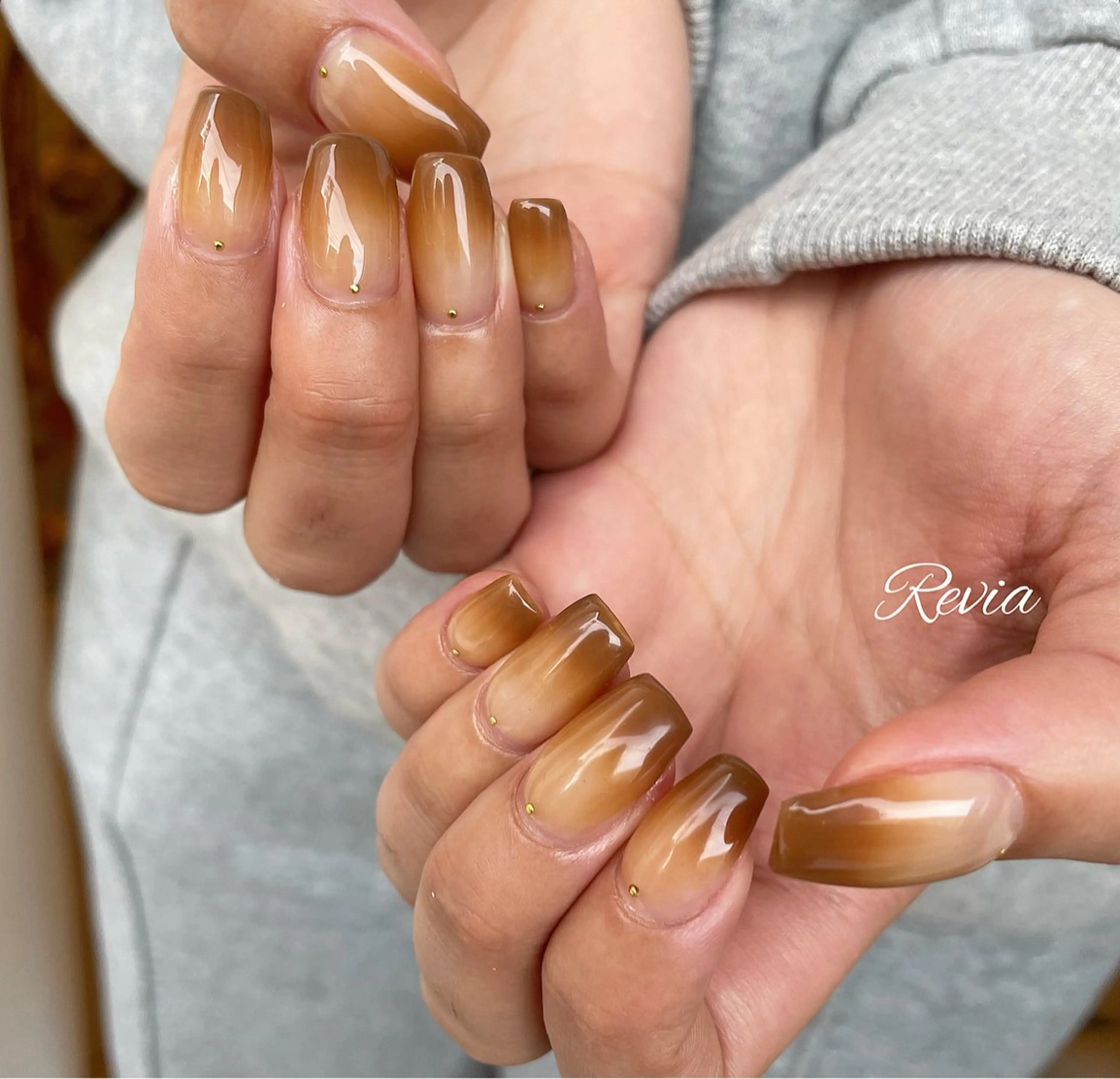 ネイル ハンドネイル revia所属・ERI Nailistのネイルデザイン
