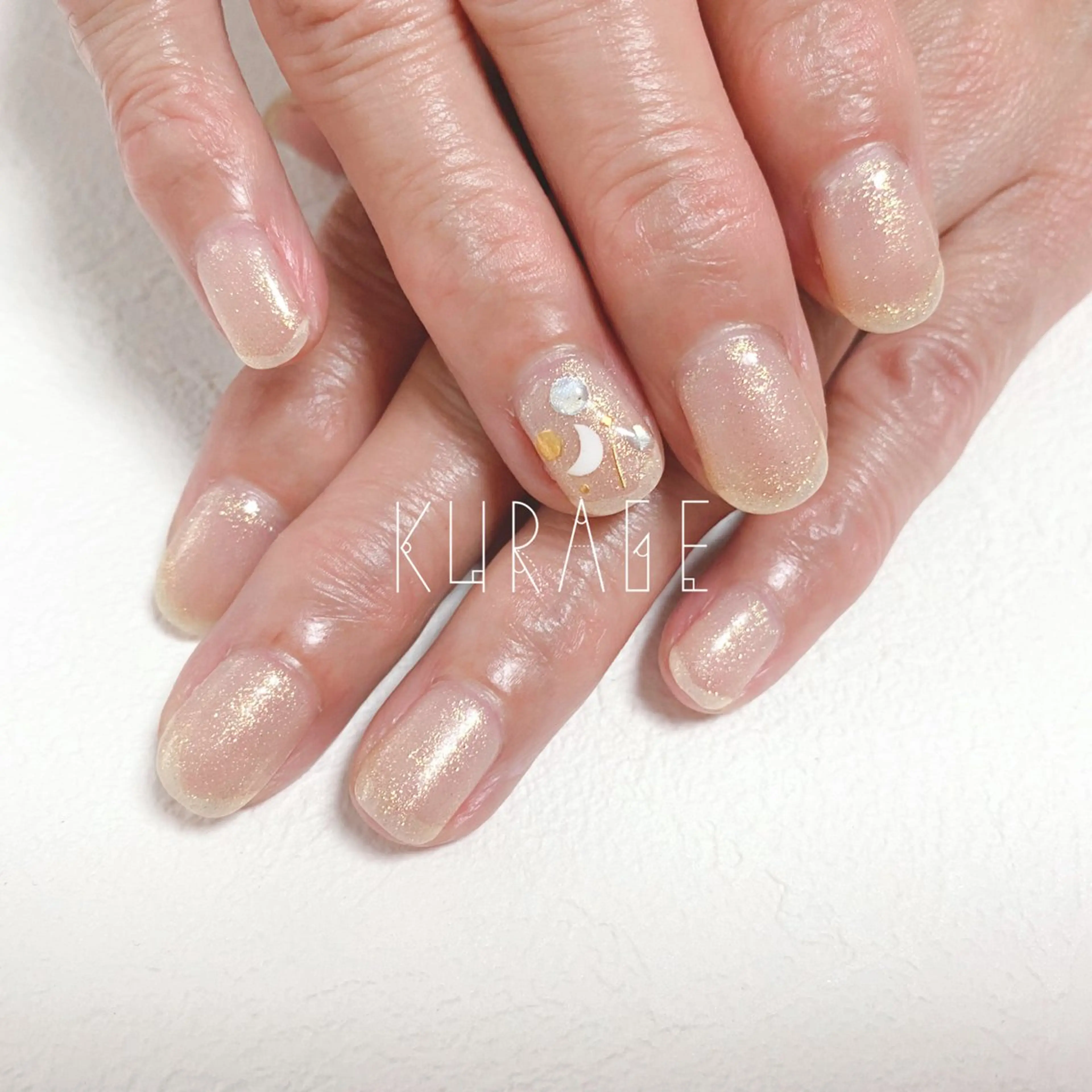 ネイル ハンドネイル private salon 海月のネイルデザイン