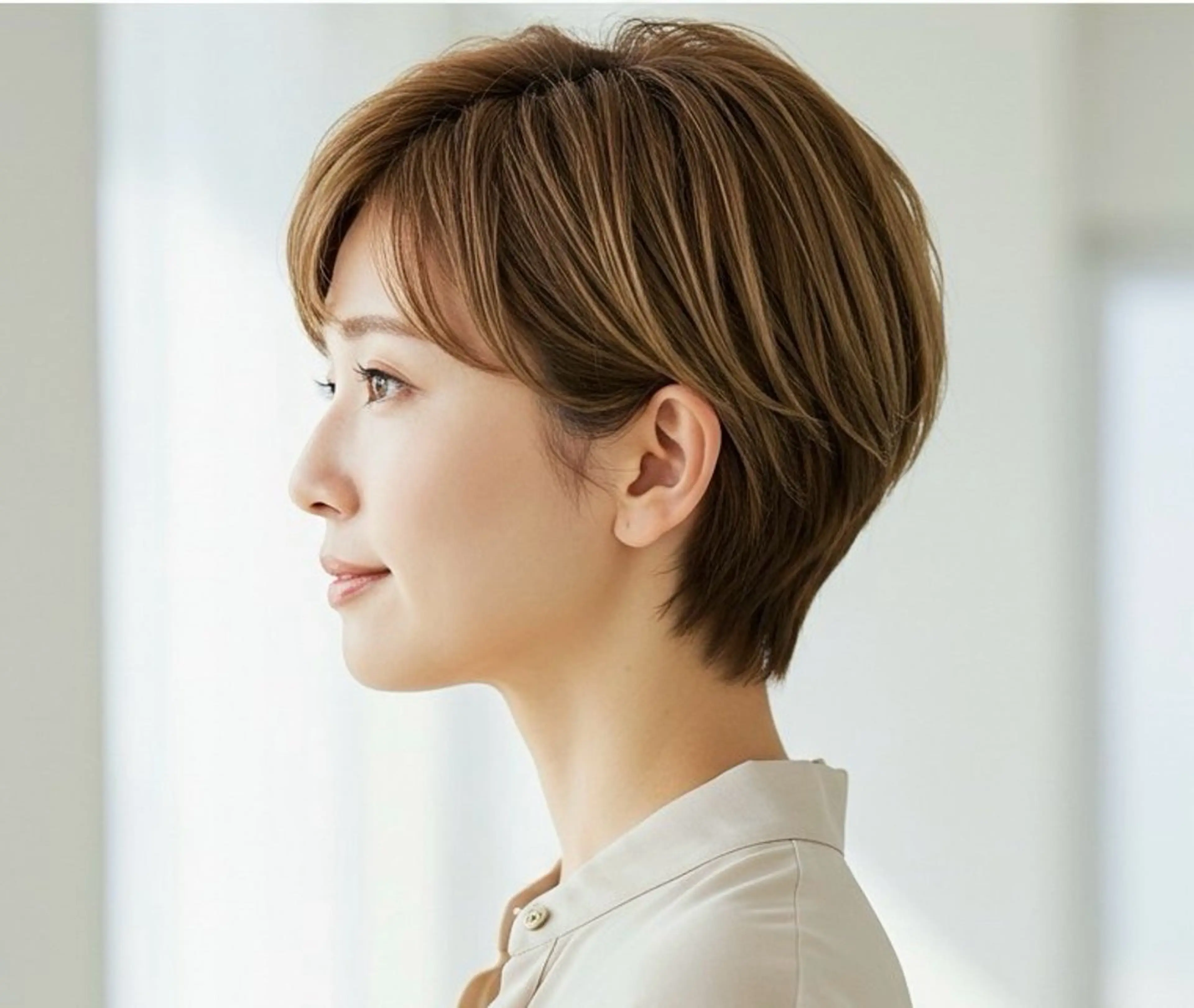 ショート 🫧似合わせショート ゴヤ🫧のヘアスタイル