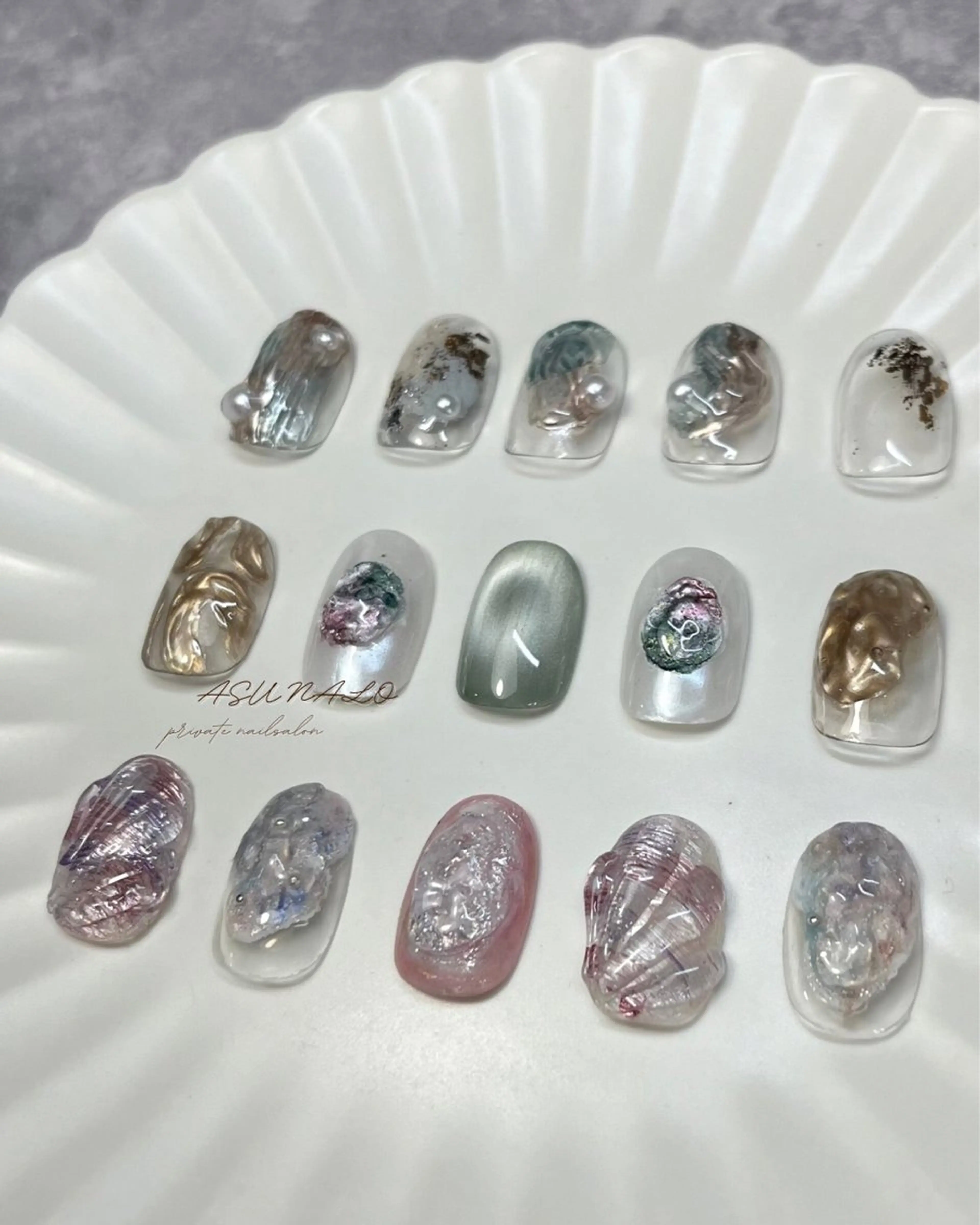 ネイル ハンドネイル nailsalon ASUNALO所属・ASUNALO えりかのネイルデザイン