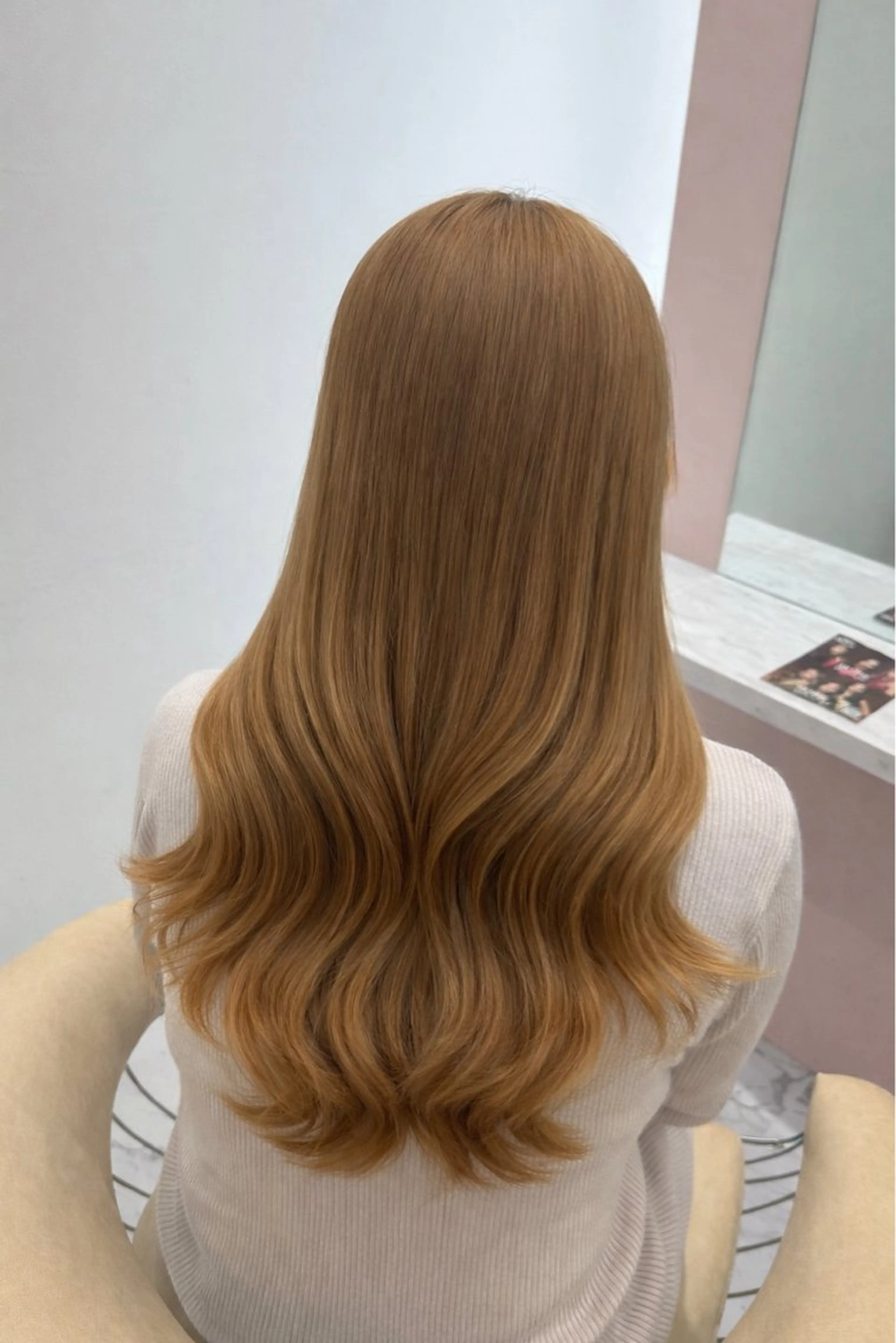 ロング カラー ヘアカラー 艶カラー/レイヤー/ 京都fuka🎀🪽のヘアスタイル